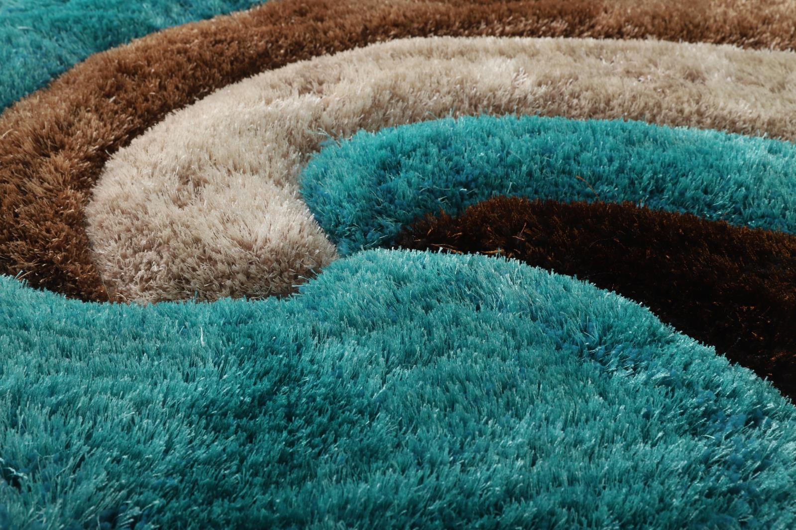 Mateos MS19 Multicolor Shag Rug — view 7