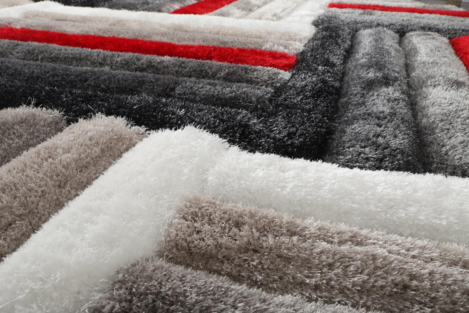 Mateos MS35 Multicolor Shag Rug — view 7