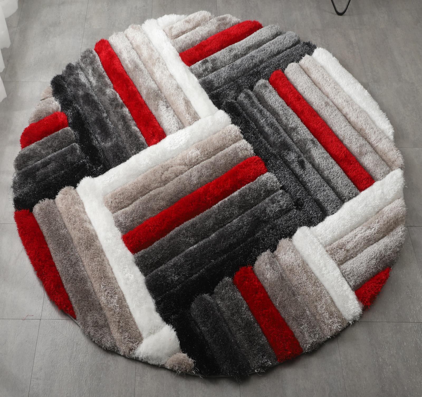 Mateos MS35 Multicolor Shag Rug — view 8