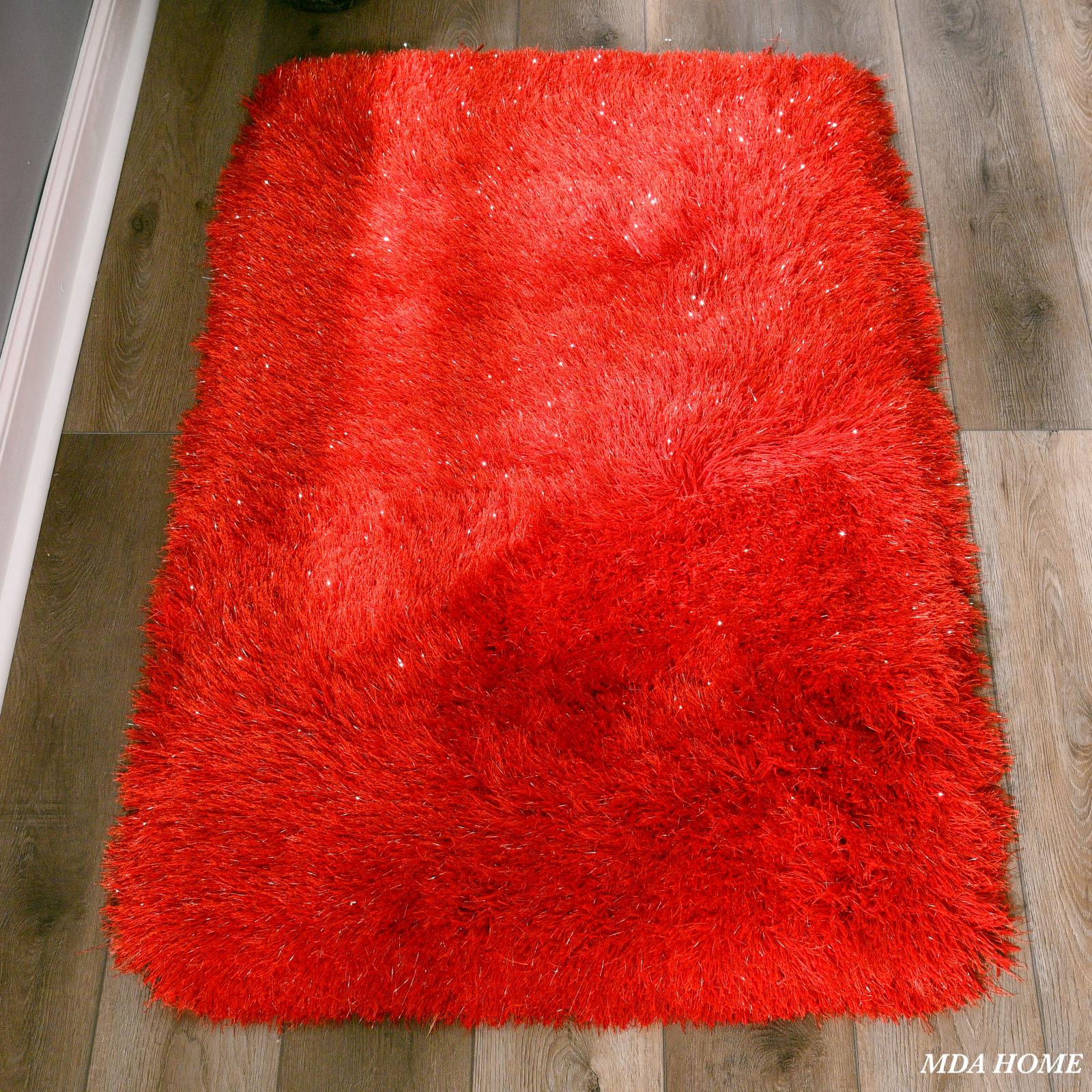 Manhattan MH04 Red Shag Rug