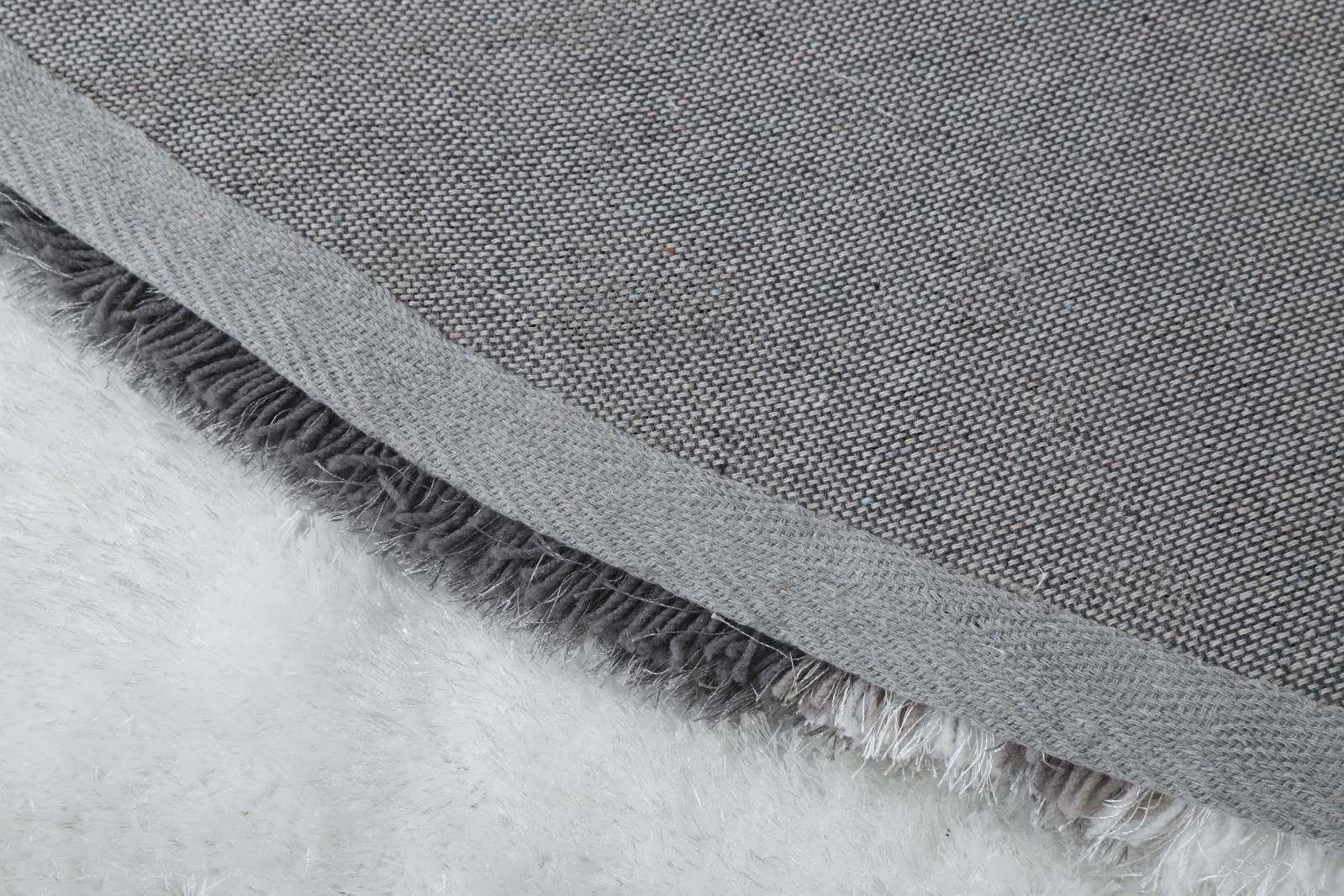 Mateos MS06 White Shag Rug — view 6