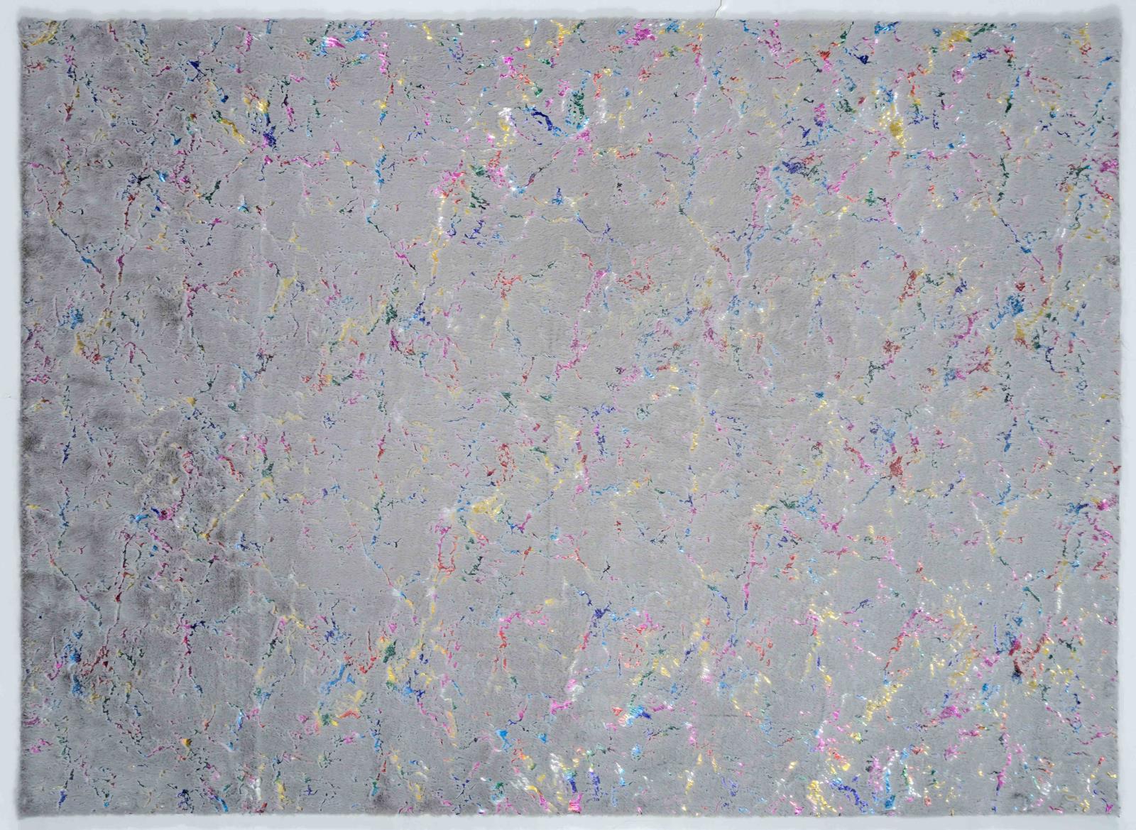 Chryso CH04 Gray Shag Rug — view 2