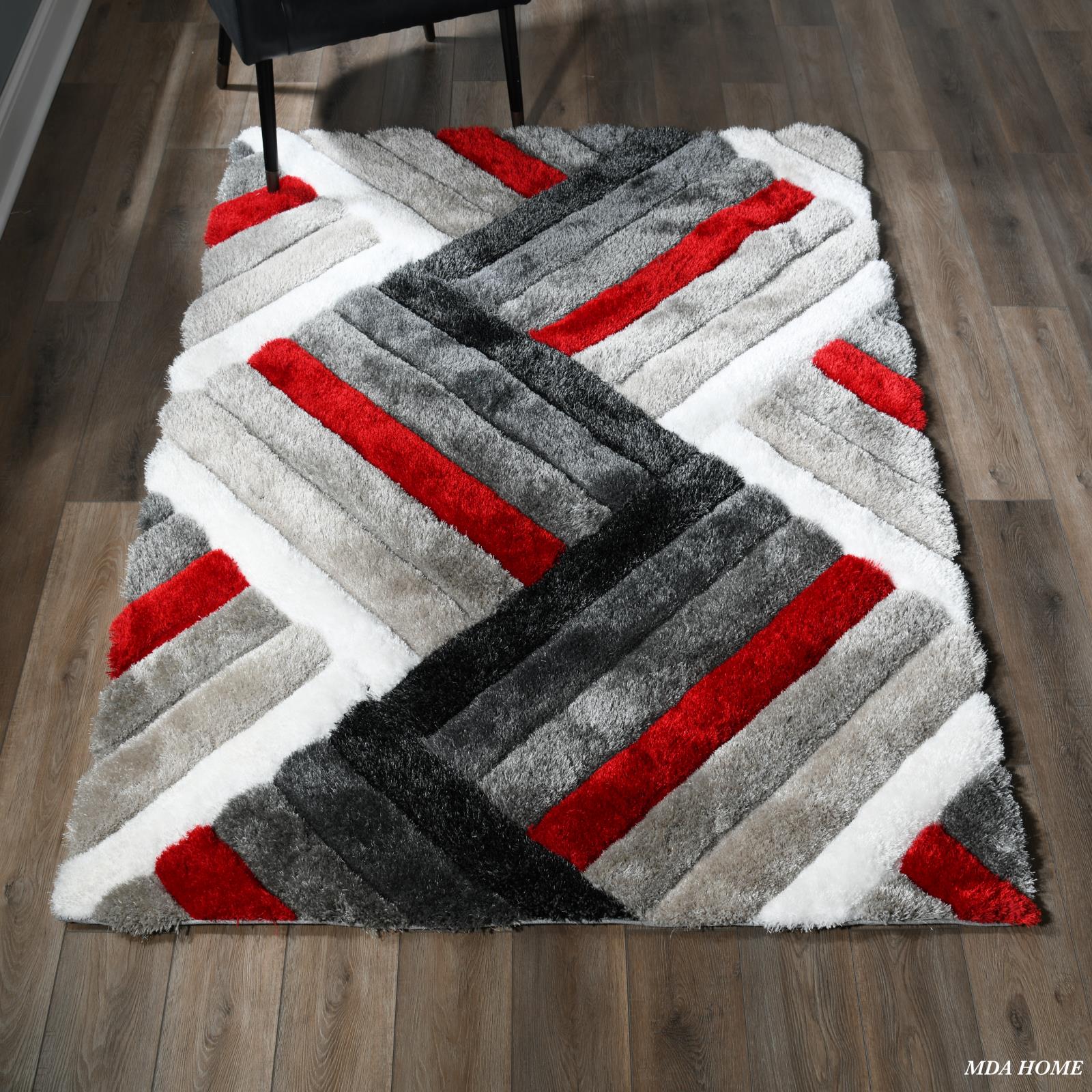 Mateos MS35 Multicolor Shag Rug — view 5