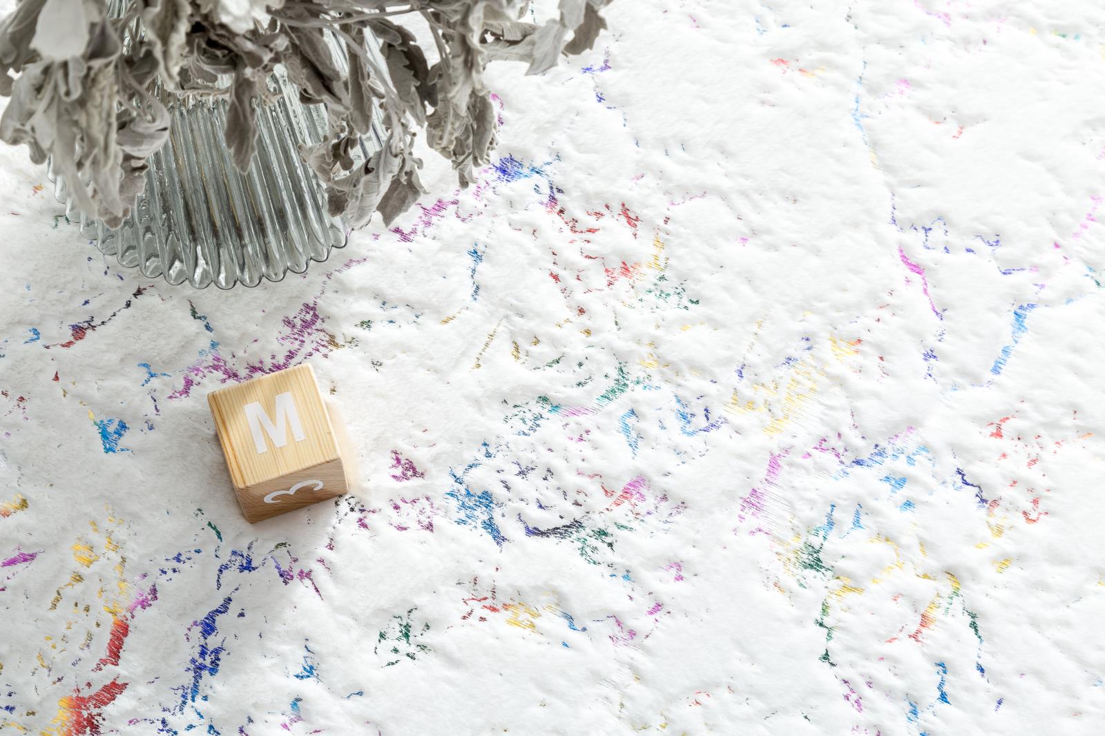 Chryso CH03 White Shag Rug — view 5