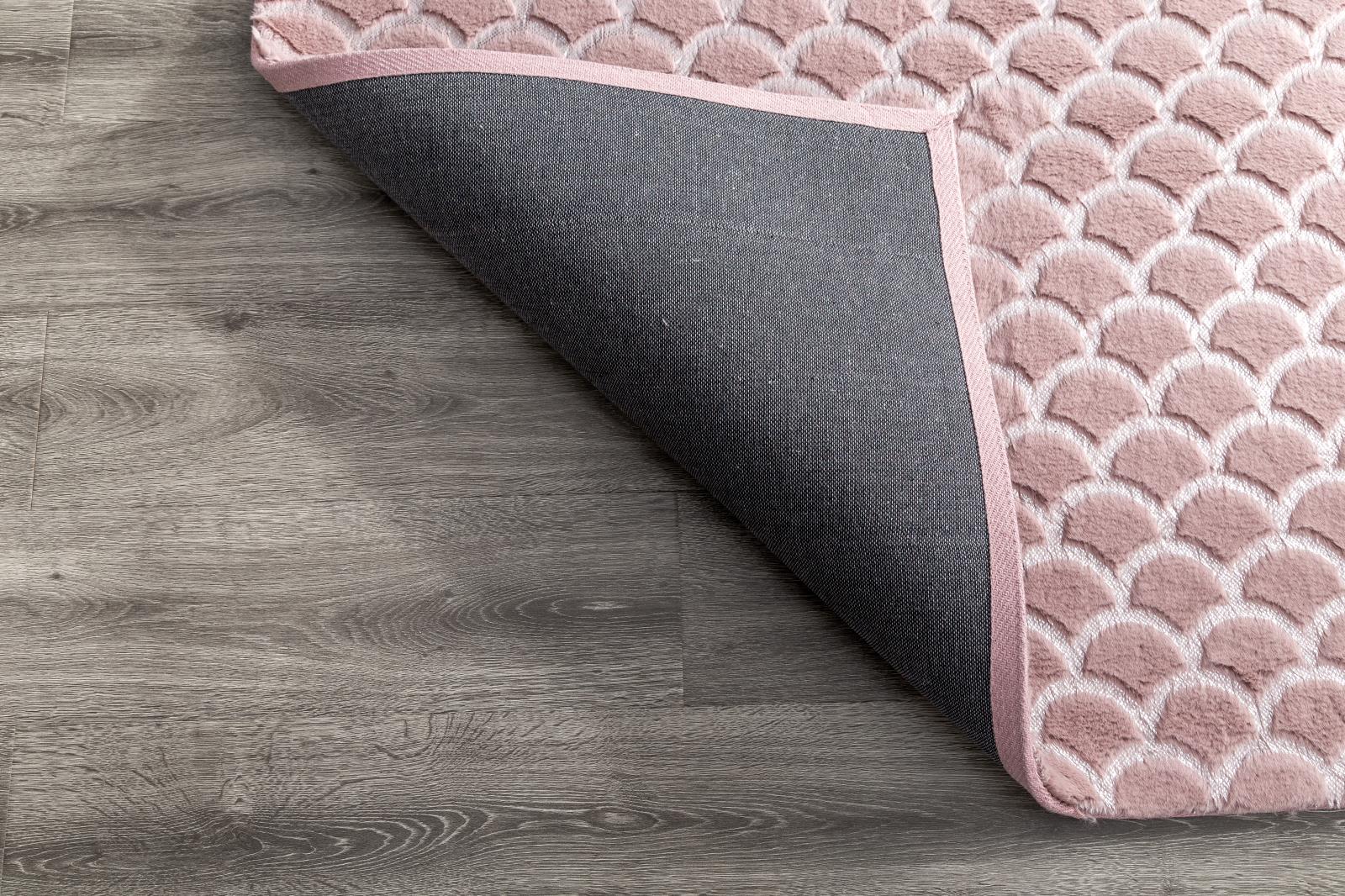 Chryso CH10 Pink Shag Rug — view 3