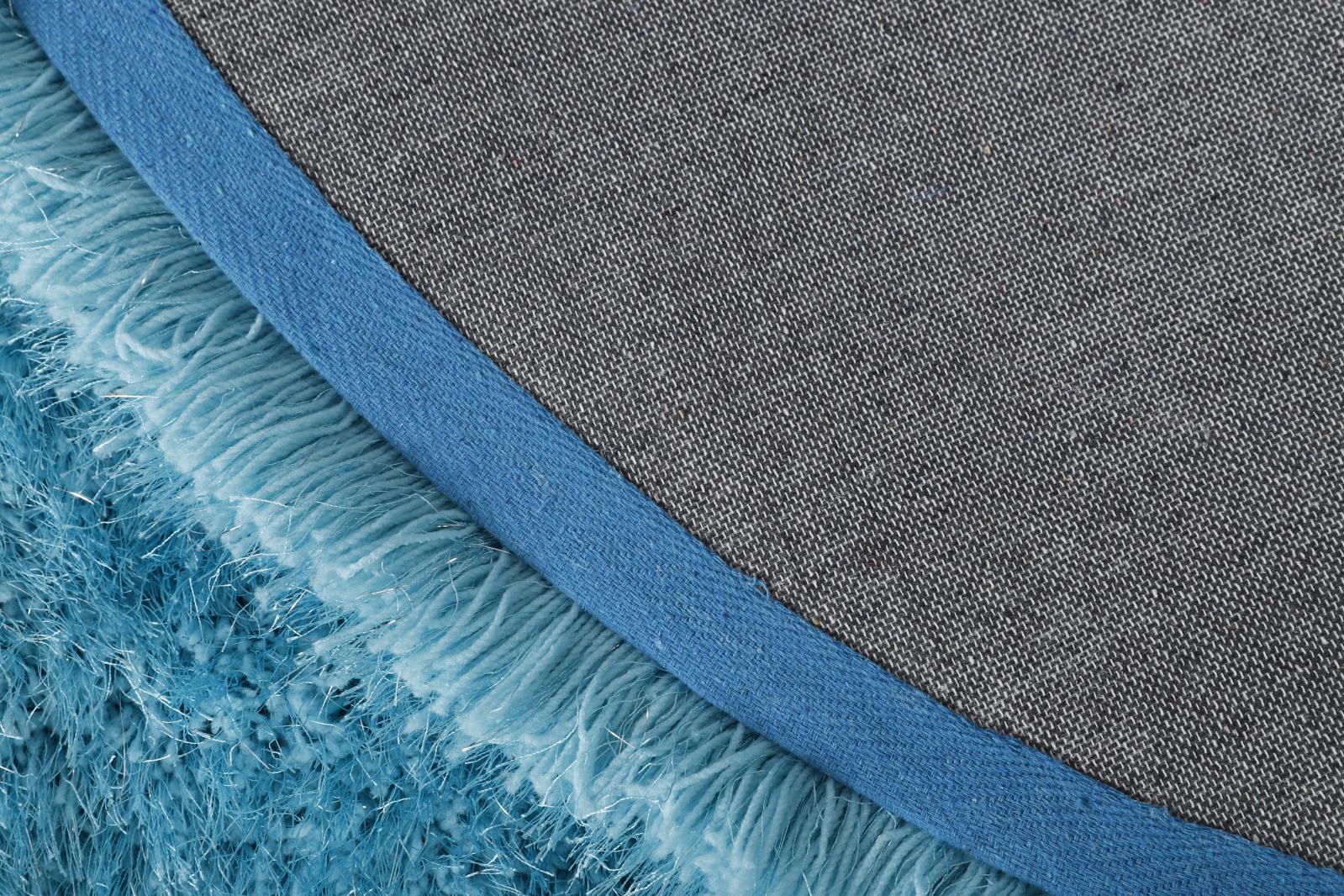 Manhattan MH06 Turquoise Shag Rug — view 6