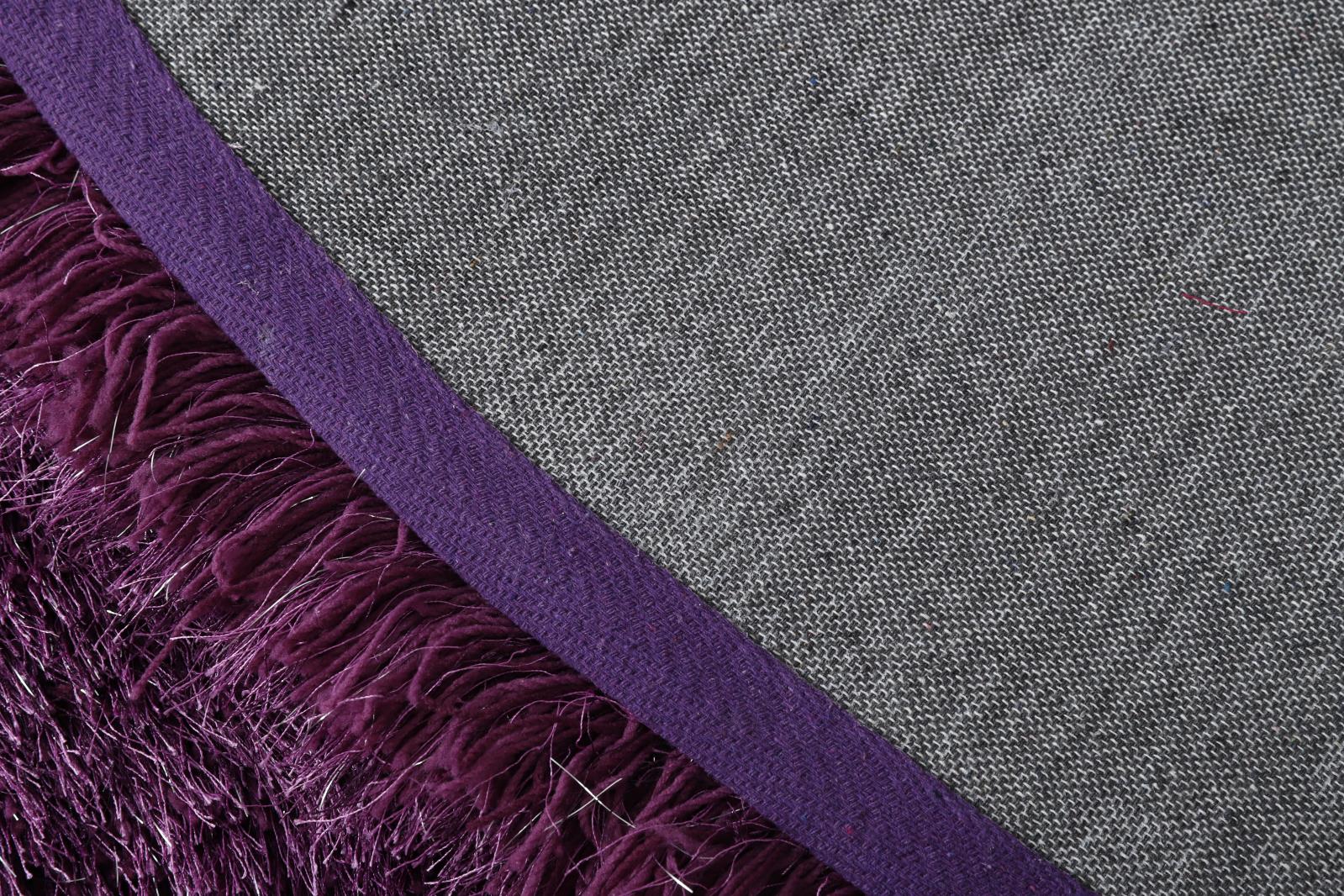 Manhattan MH07 Purple Shag Rug — view 2