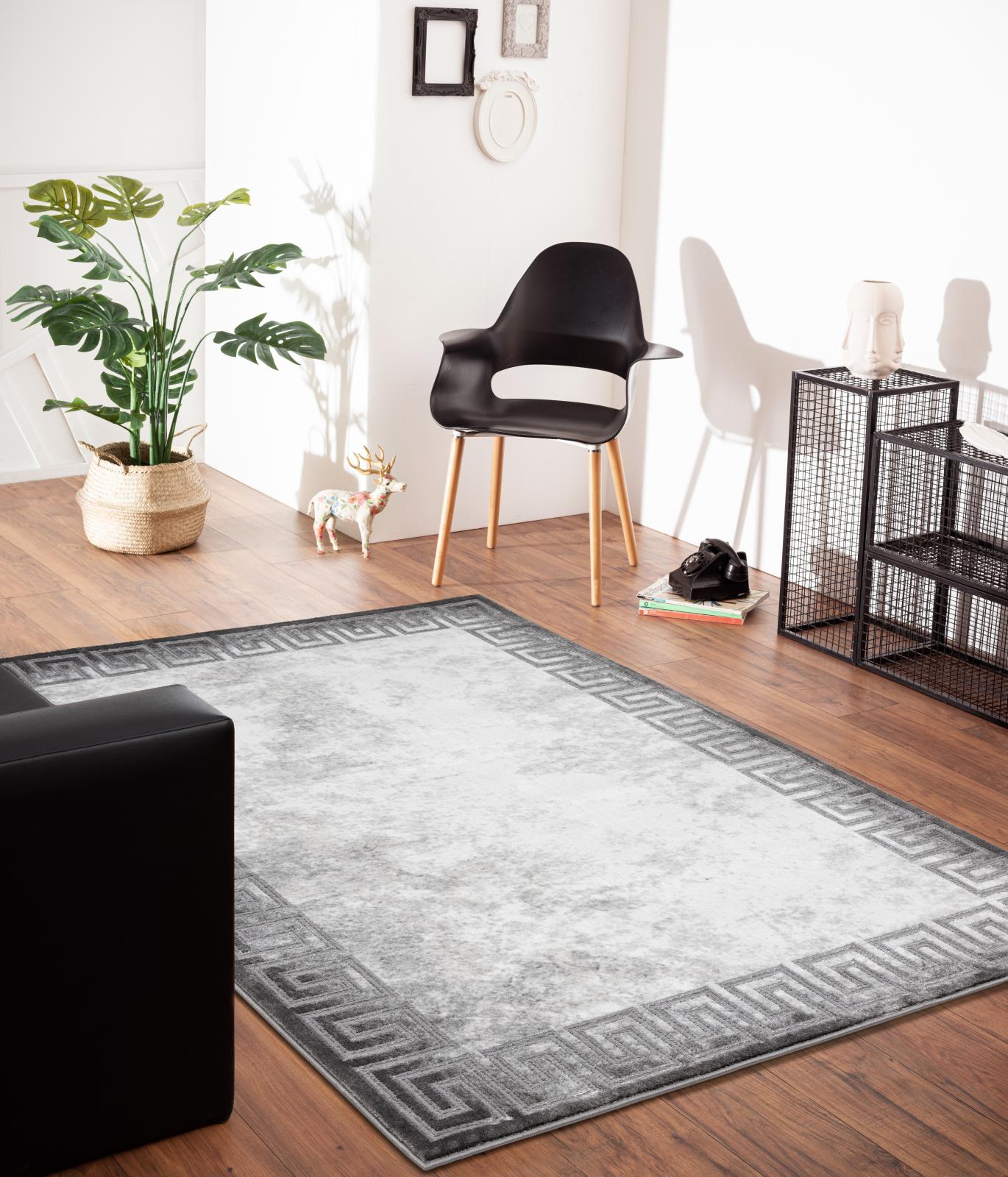 Brooklyn BK06 Gray Area Rug — view 9