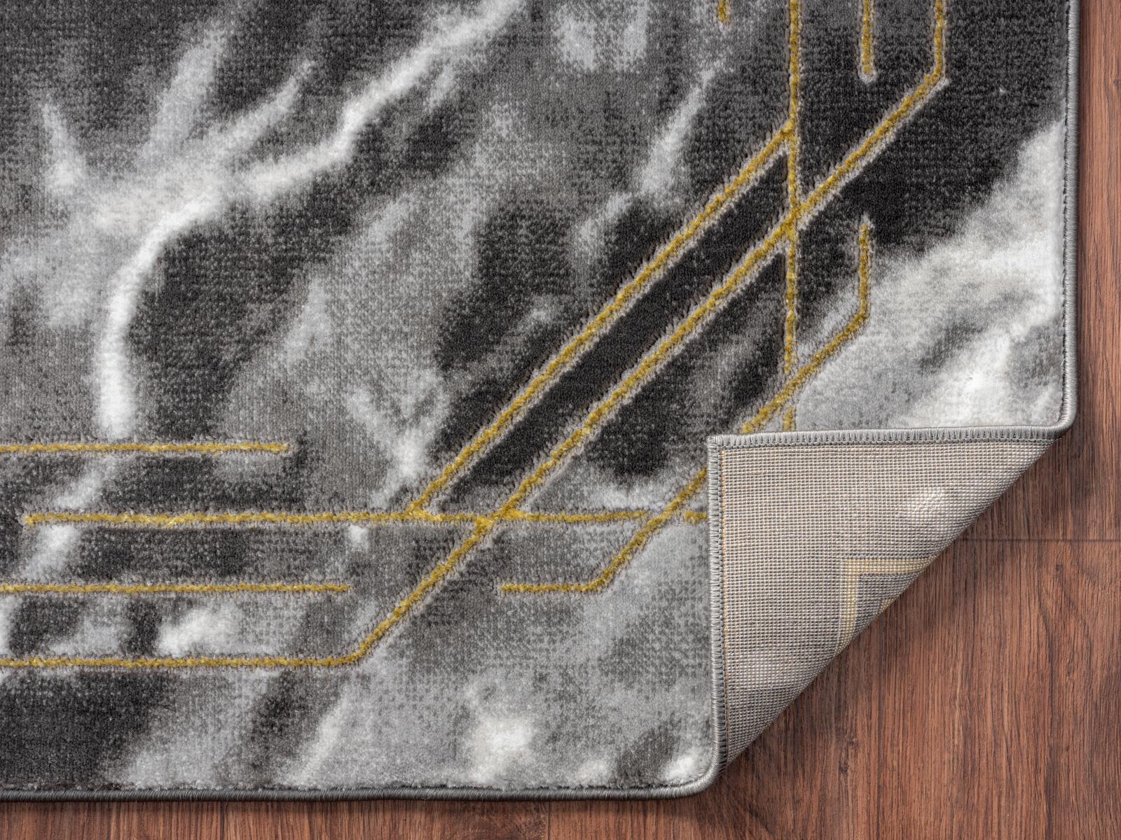 Brooklyn BK03 Black Area Rug — view 3