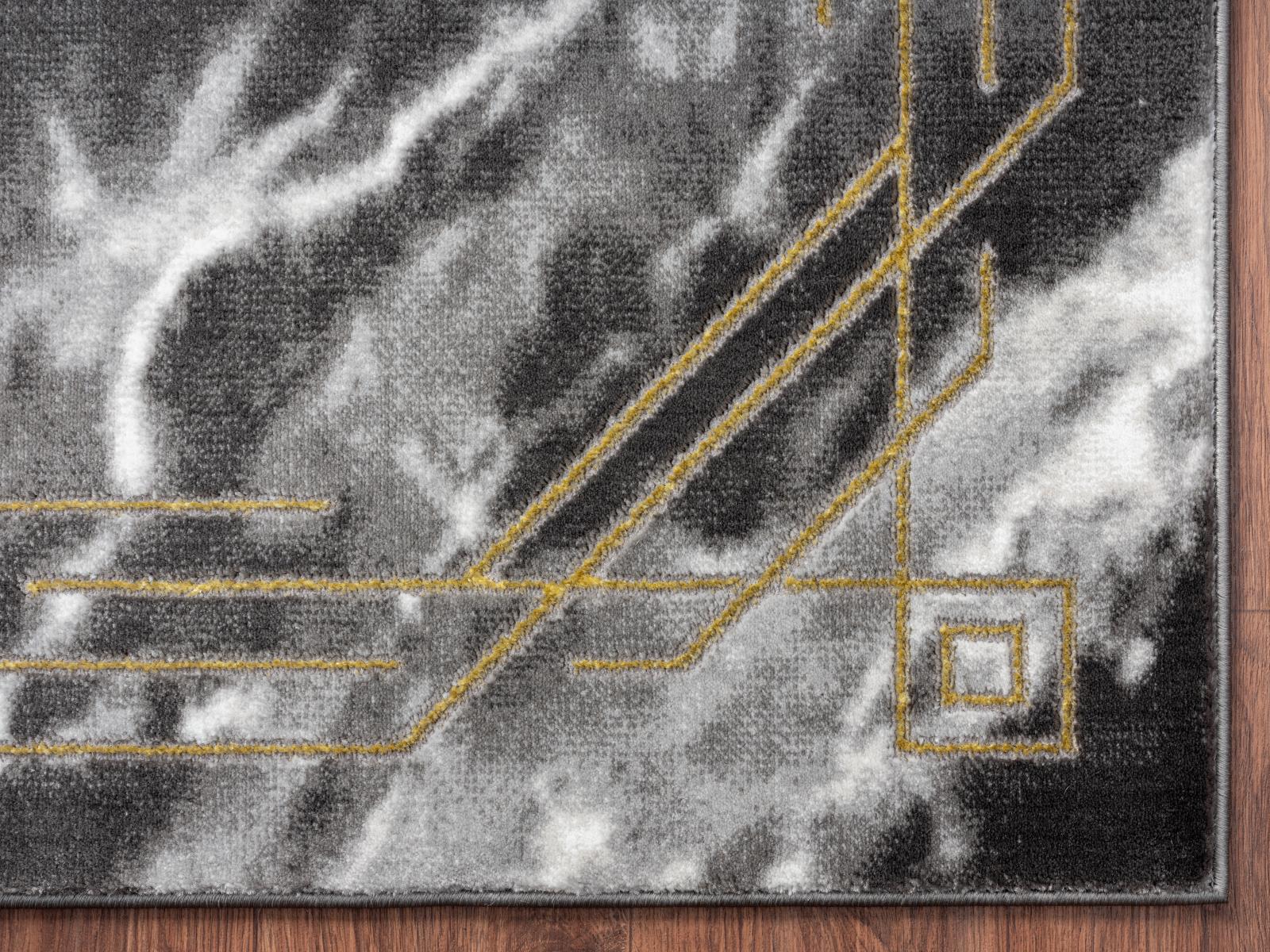 Brooklyn BK03 Black Area Rug — view 6