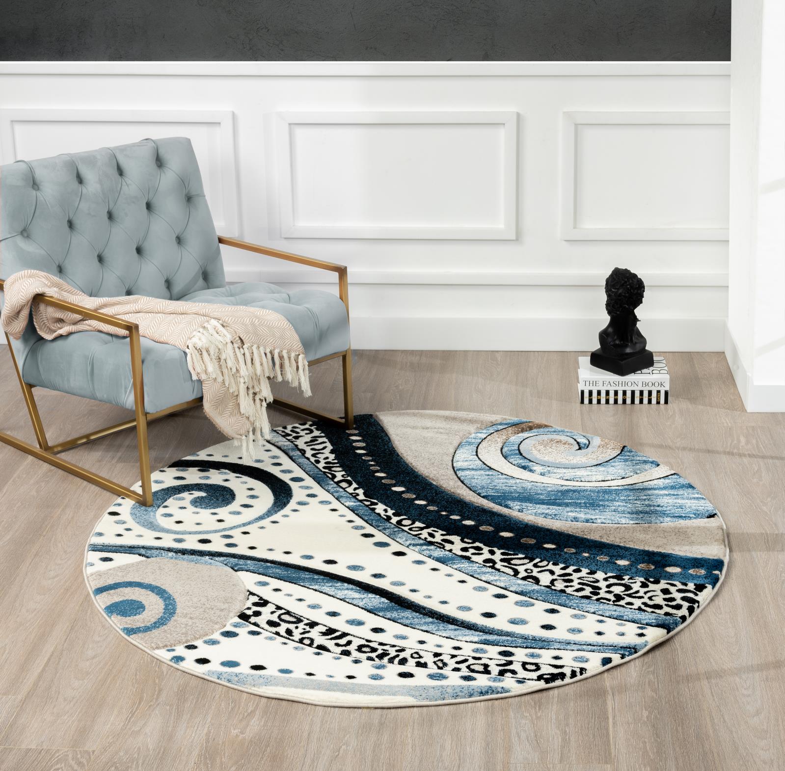 Rhodes RD03 Cream Area Rug — view 2