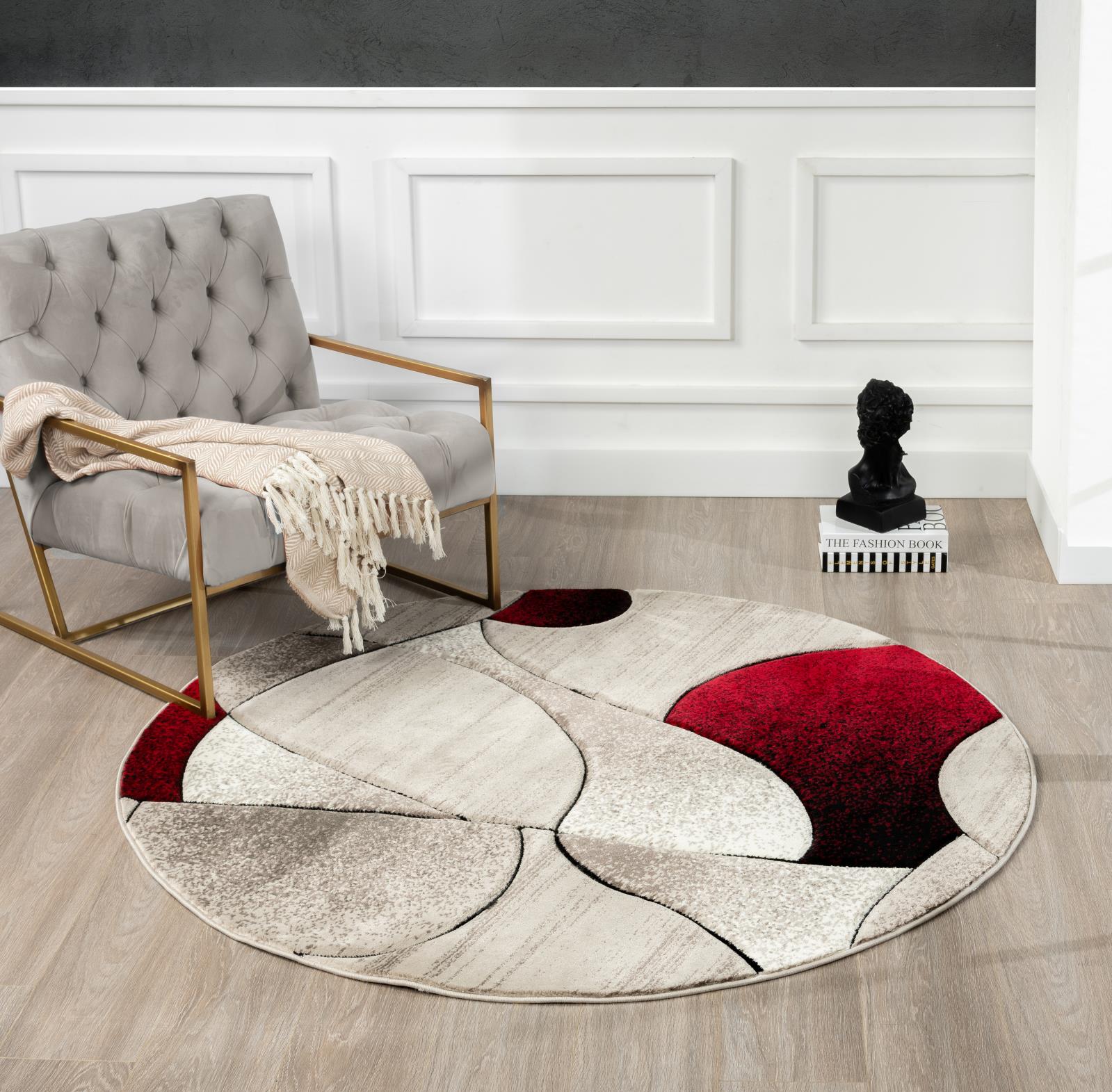 Rhodes RD07 Gray Area Rug — view 2