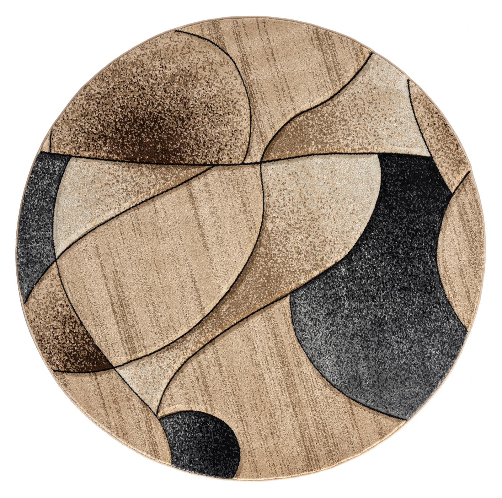 Rhodes RD12 Brown Area Rug