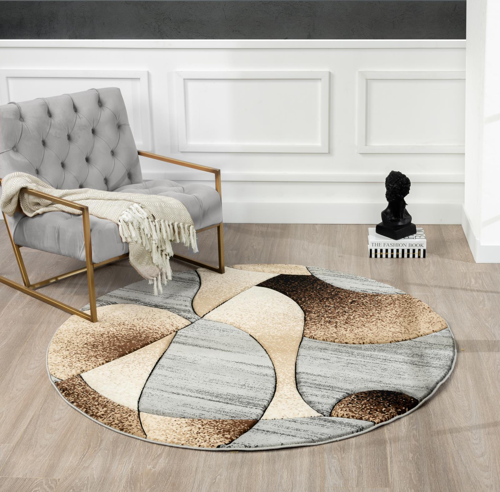 Rhodes RD13 Gray Area Rug — view 2
