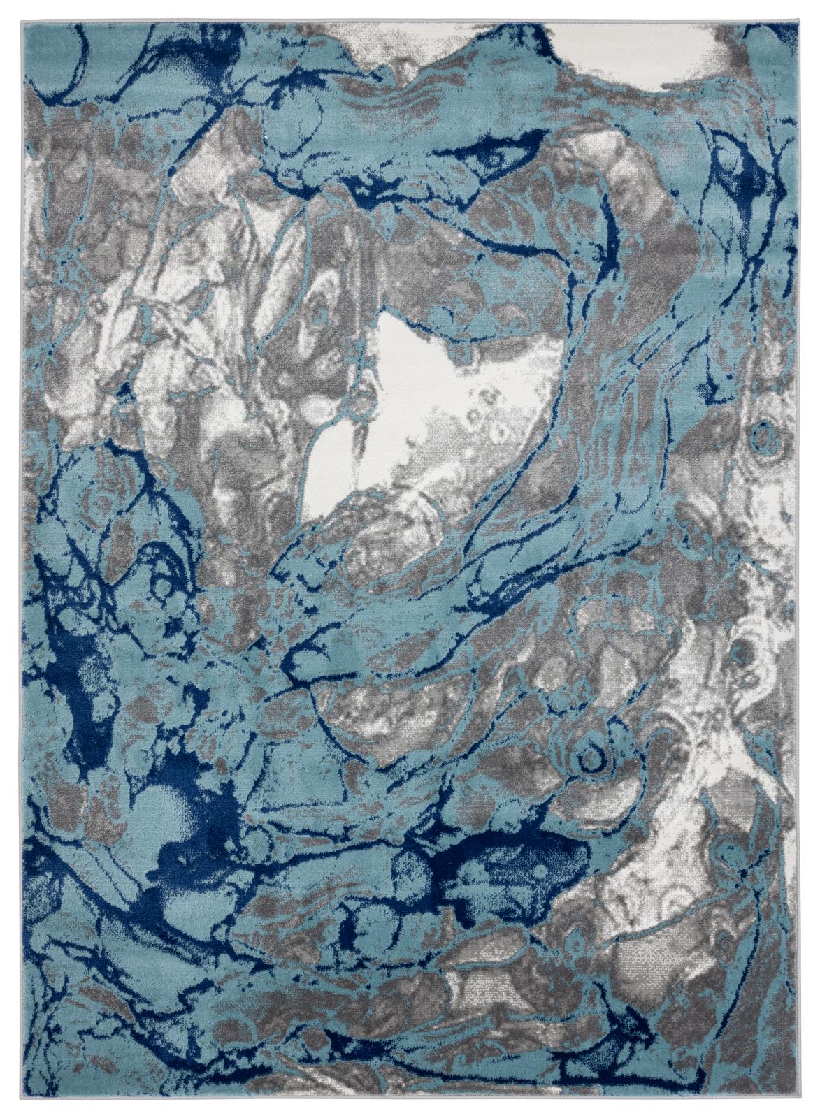 Samos SM12 Blue Area Rug