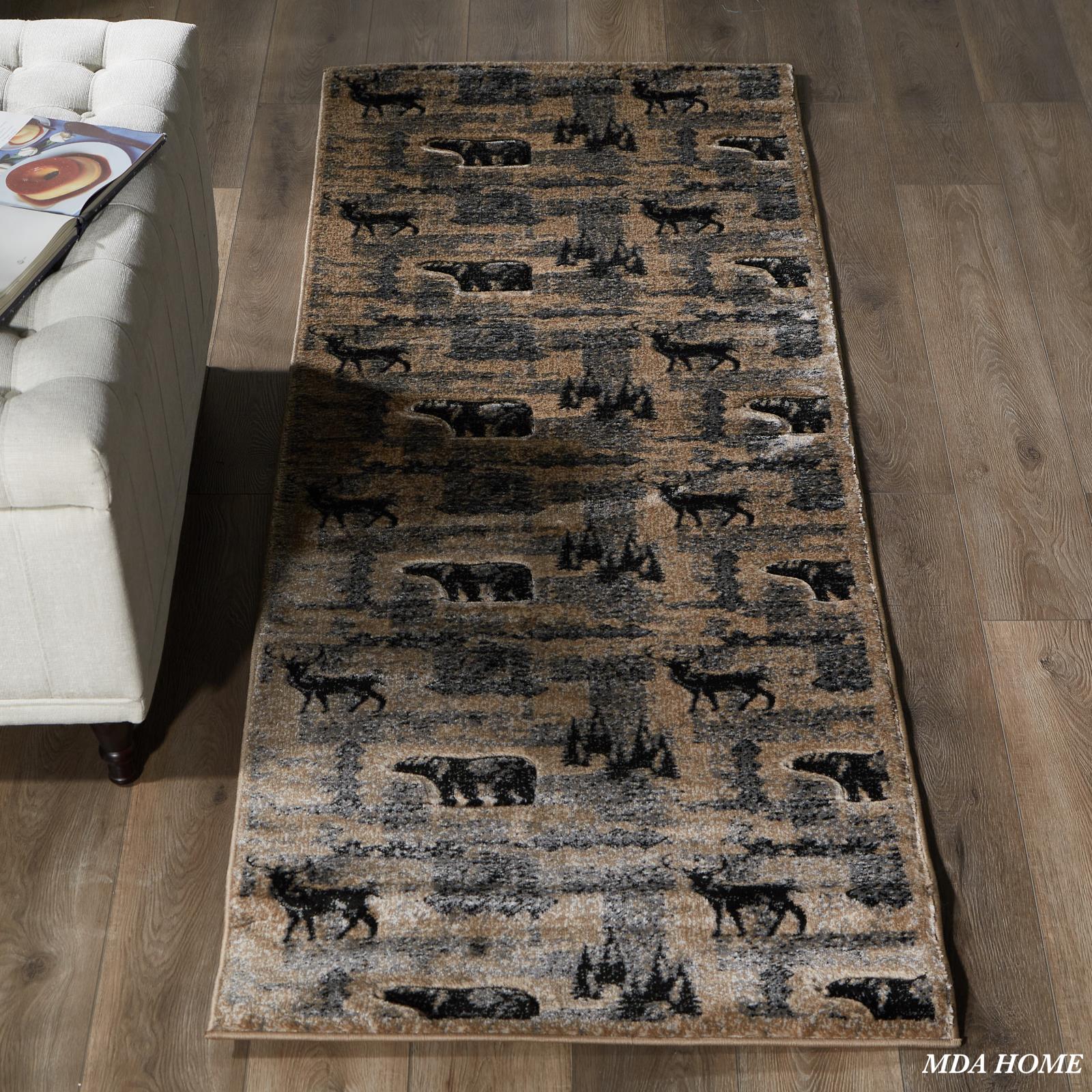 Wildlife WL22 Beige Area Rug — view 7