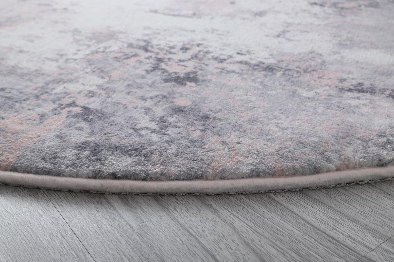 Retro RT01 Light Gray Shag Rug — view 4