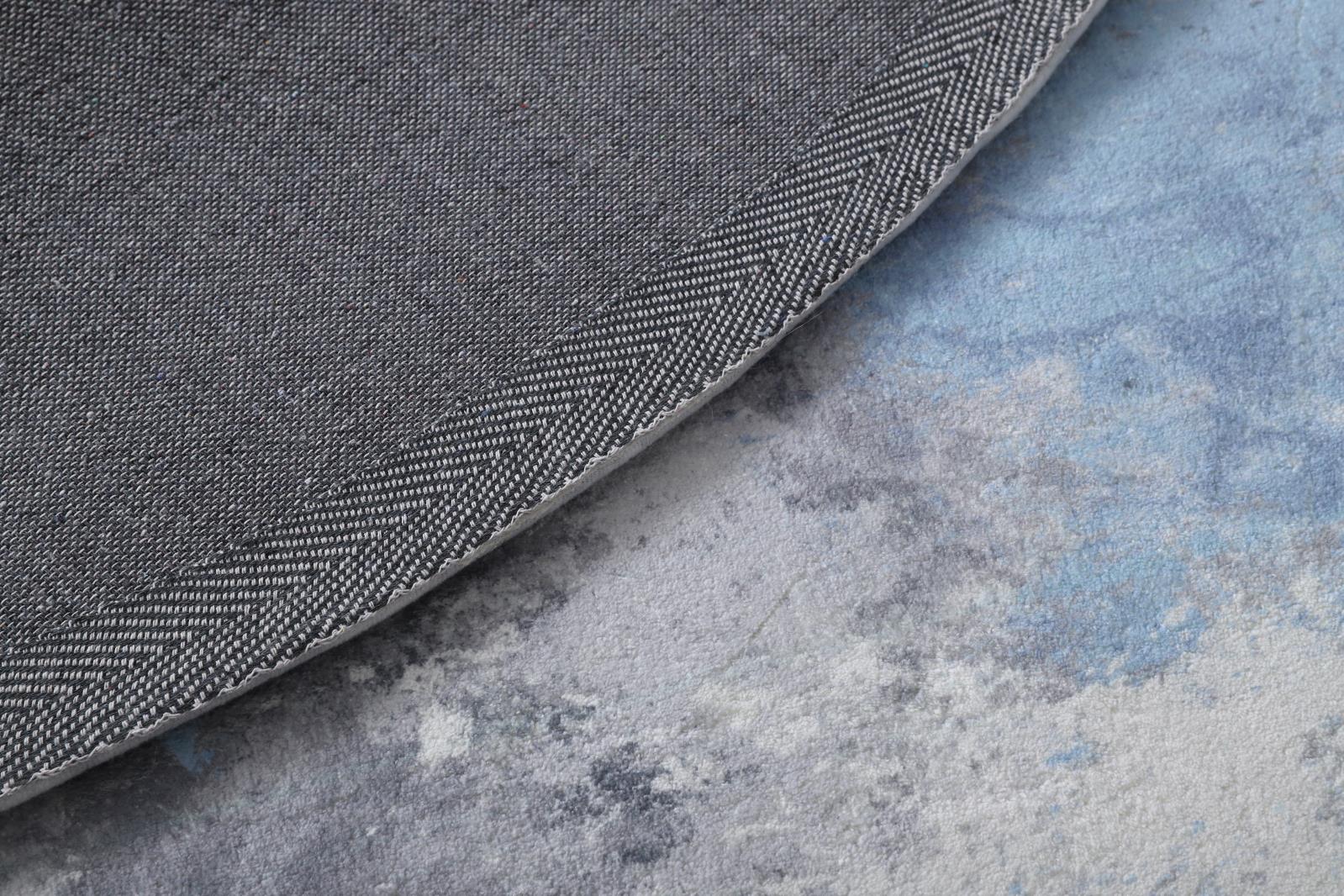 Retro RT02 Light Blue Shag Rug — view 6