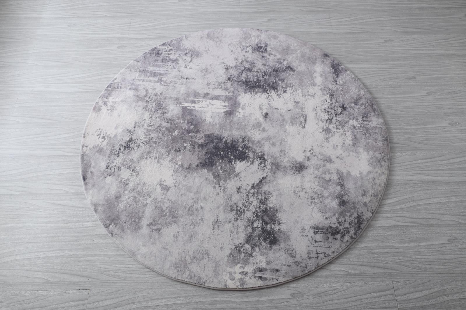 Retro RT03 Light Gray Shag Rug