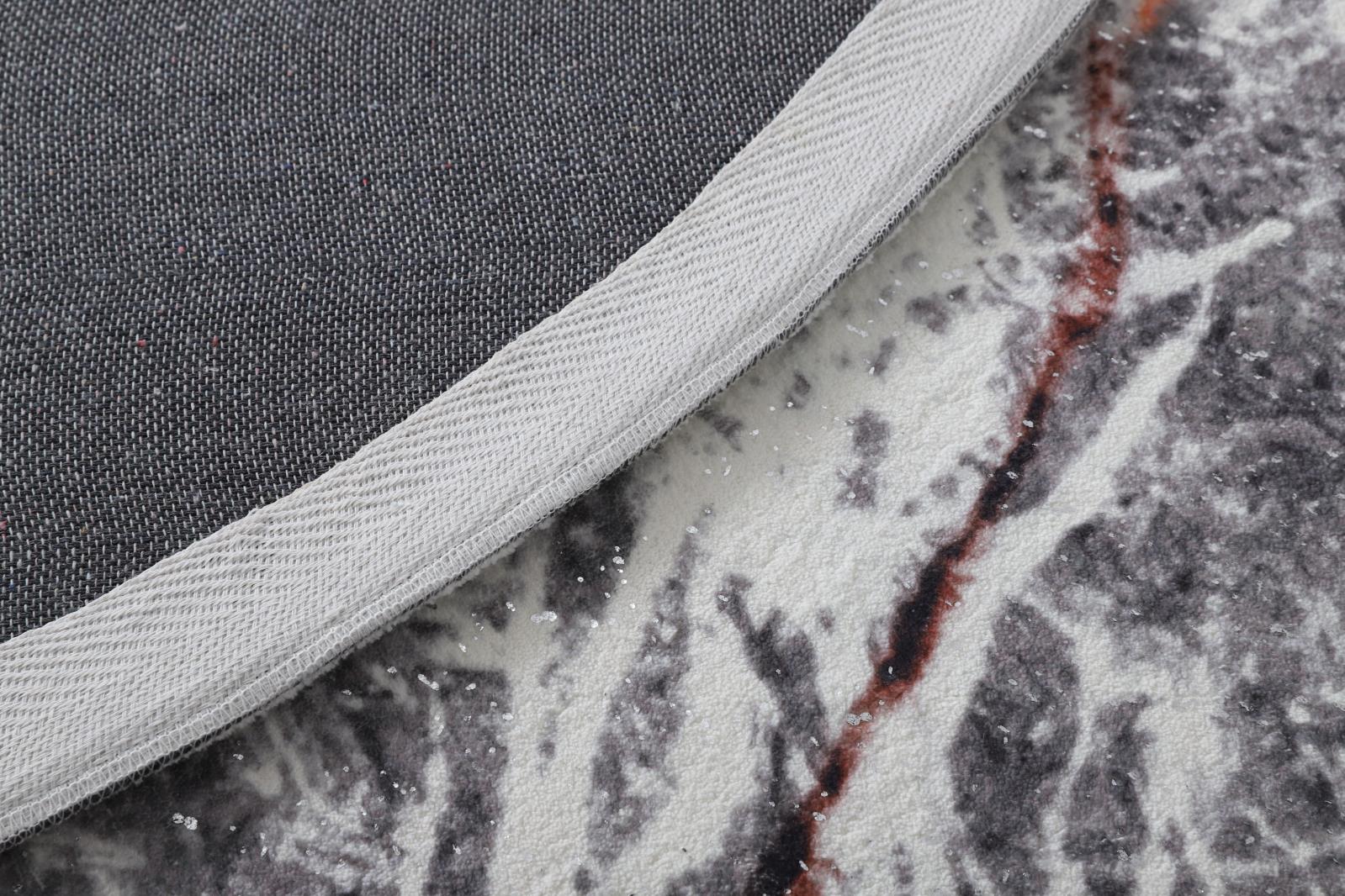 Retro RT04 Ivory Shag Rug — view 2