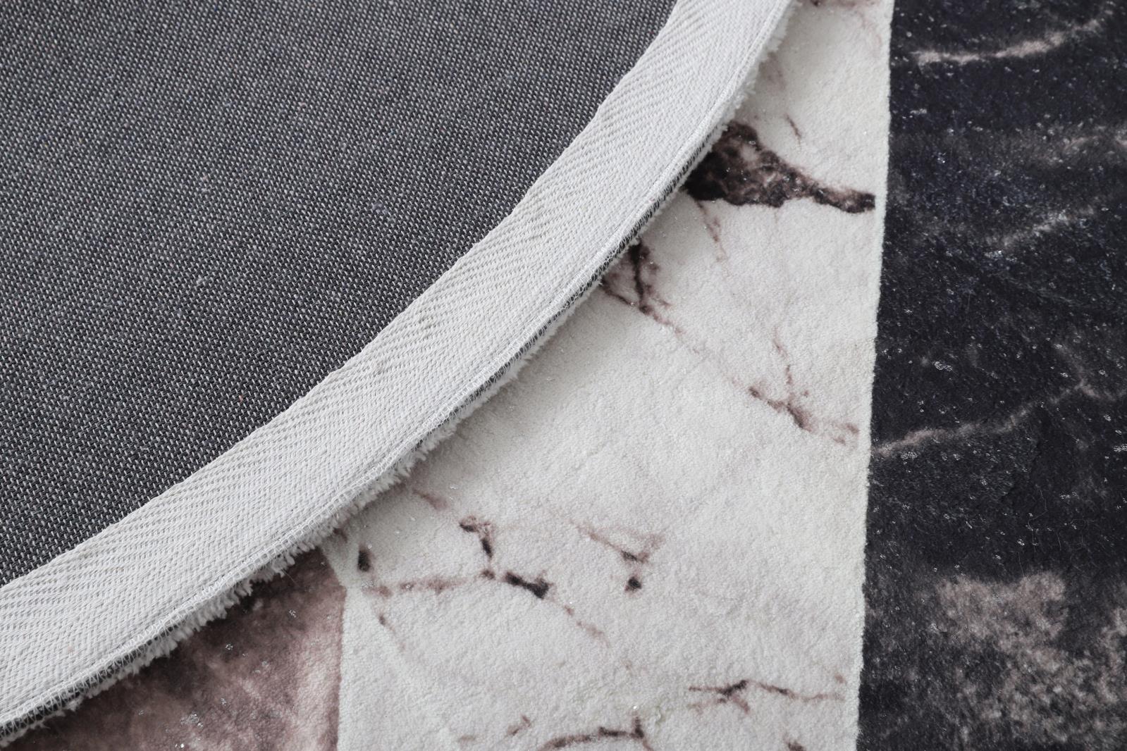 Retro RT07 Mauve Shag Rug — view 2