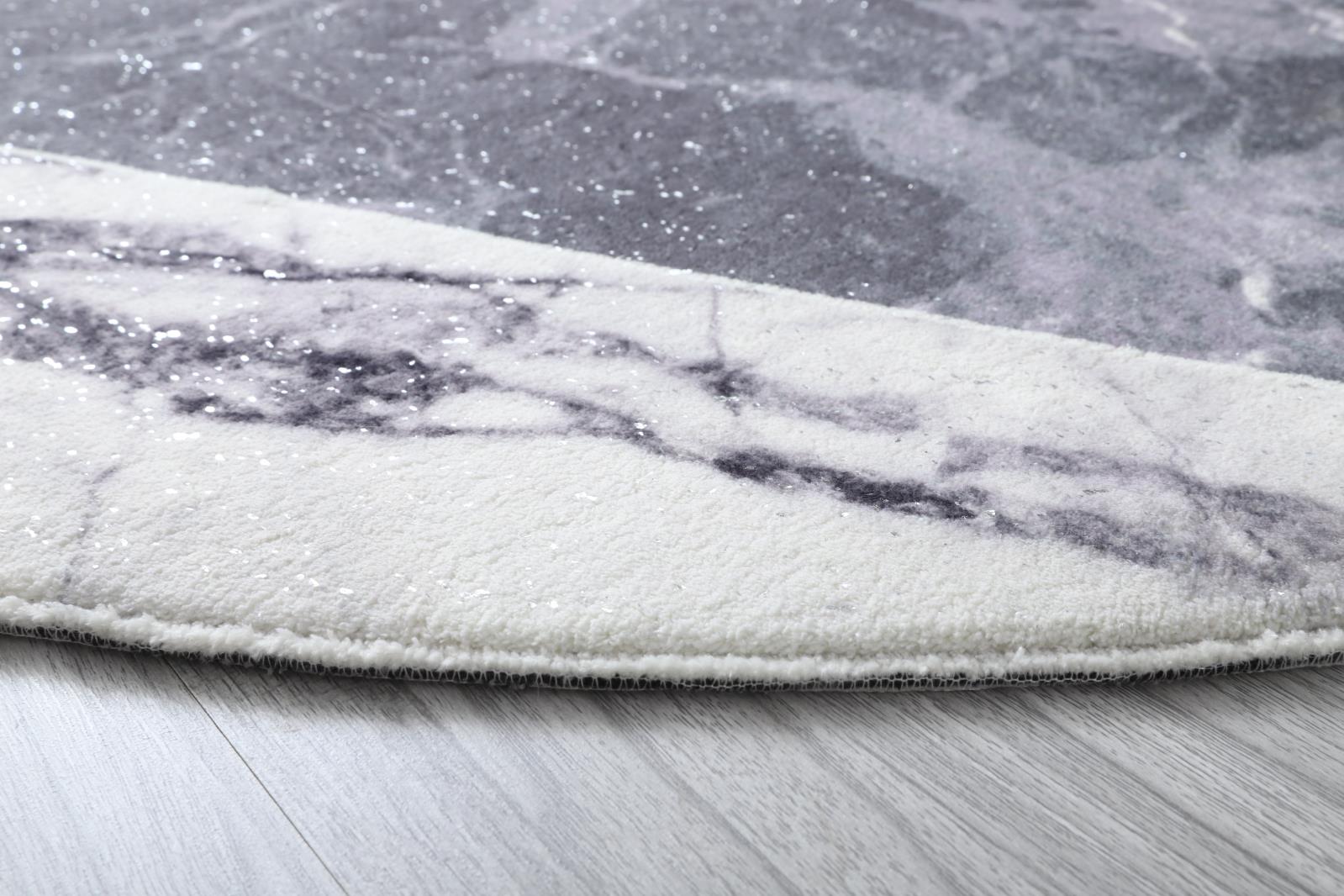 Retro RT08 Gray Shag Rug — view 4