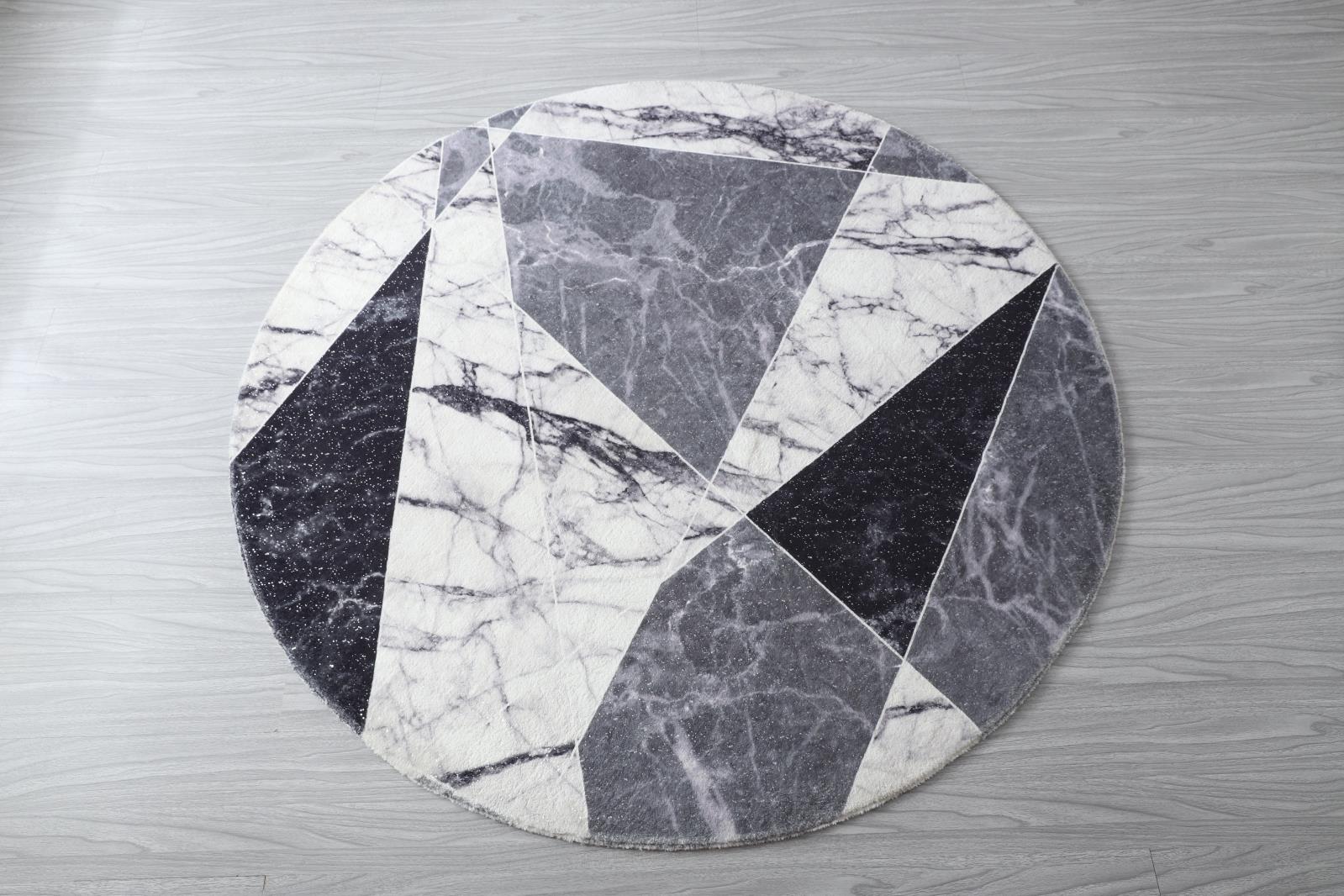 Retro RT08 Gray Shag Rug