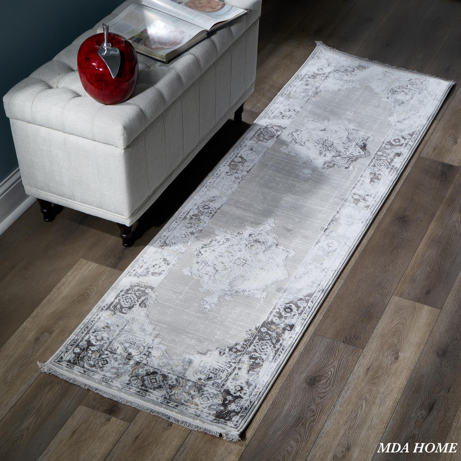 Xanthos XA03 Gray Area Rug