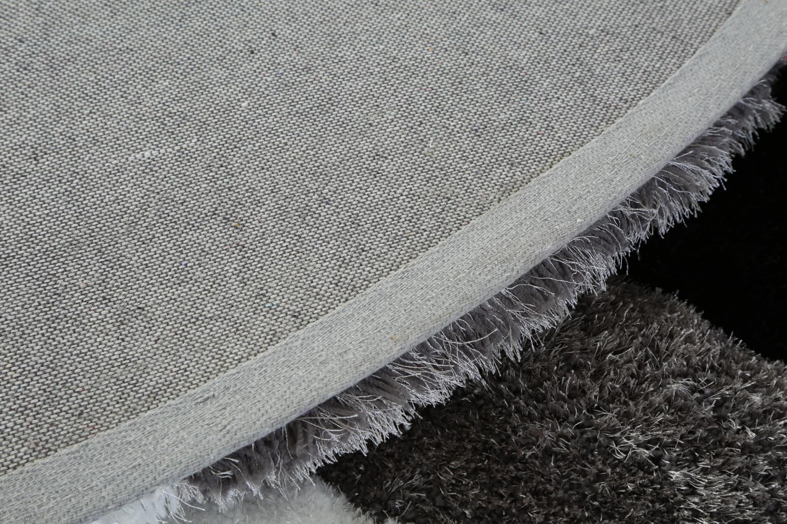 Mateos MS02 White Shag Rug — view 9
