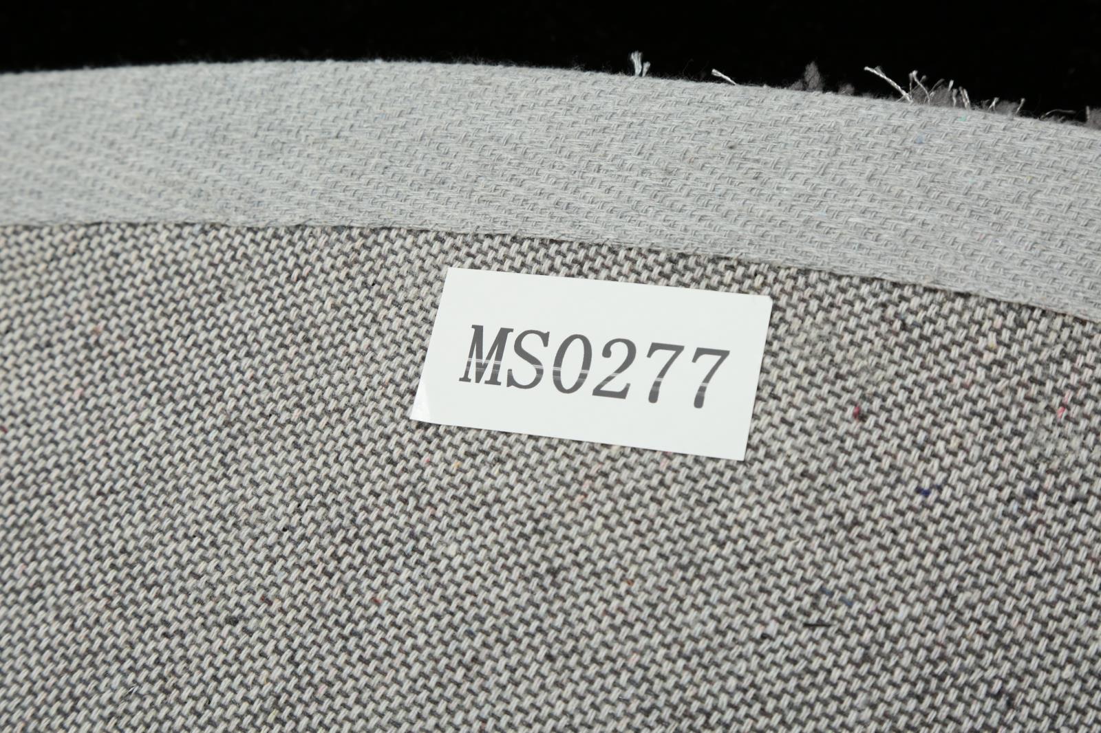 Mateos MS02 White Shag Rug — view 8