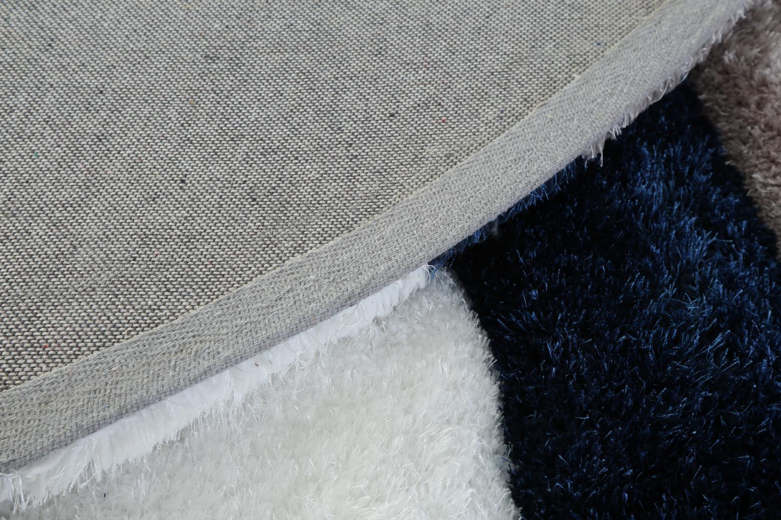Mateos MS07 Blue Shag Rug — view 9