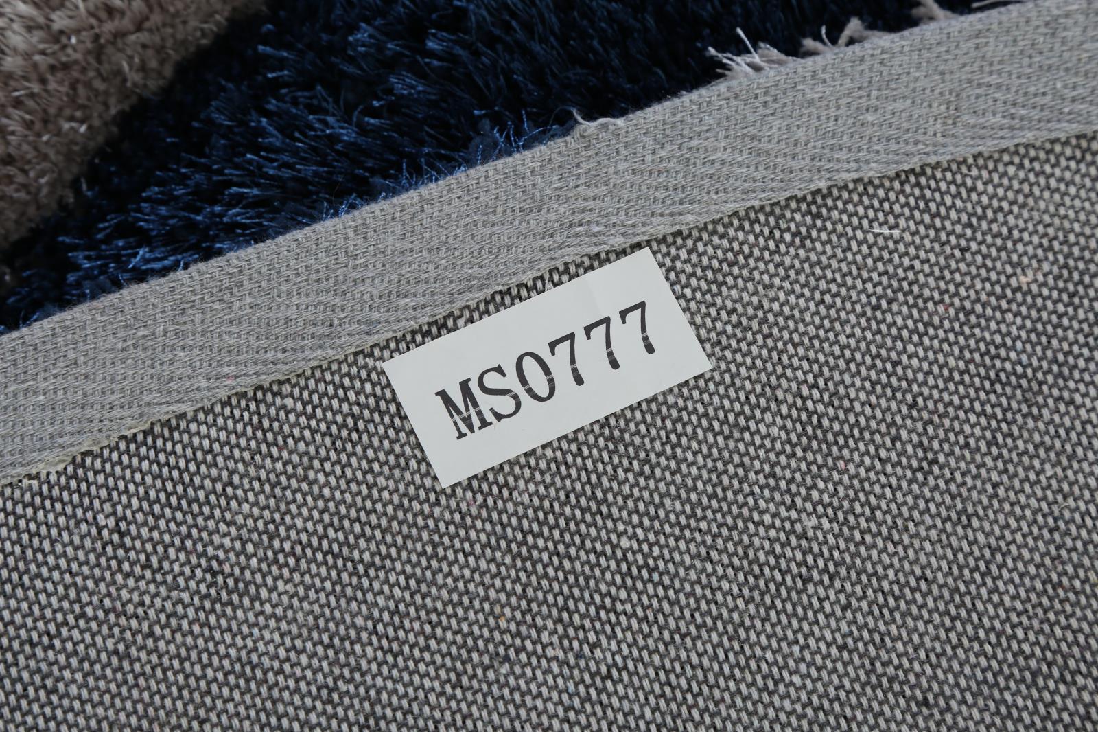 Mateos MS07 Blue Shag Rug — view 8