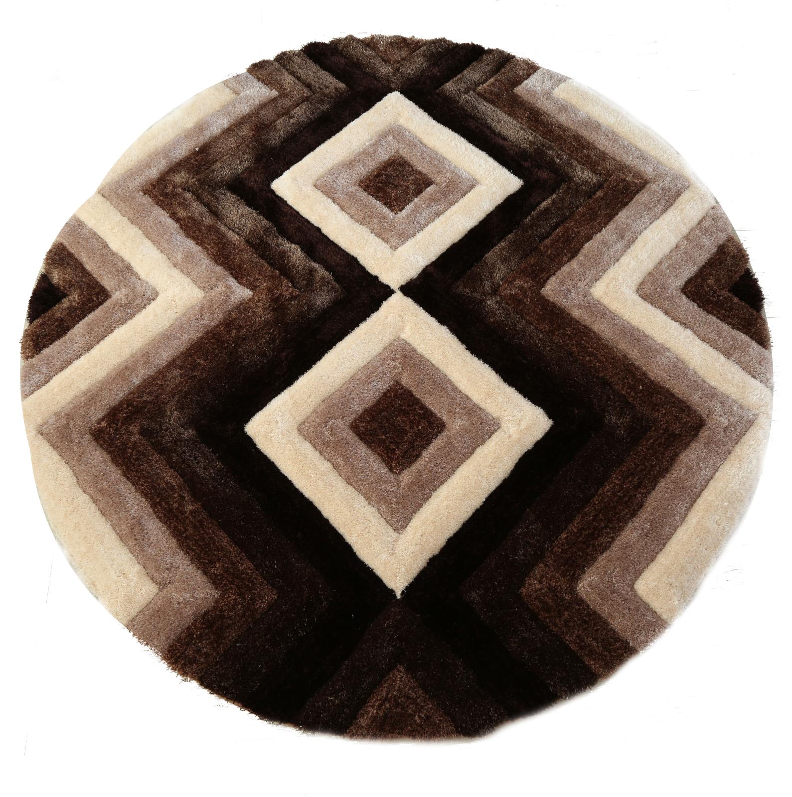 Mateos MS16 Brown Shag Rug — view 11