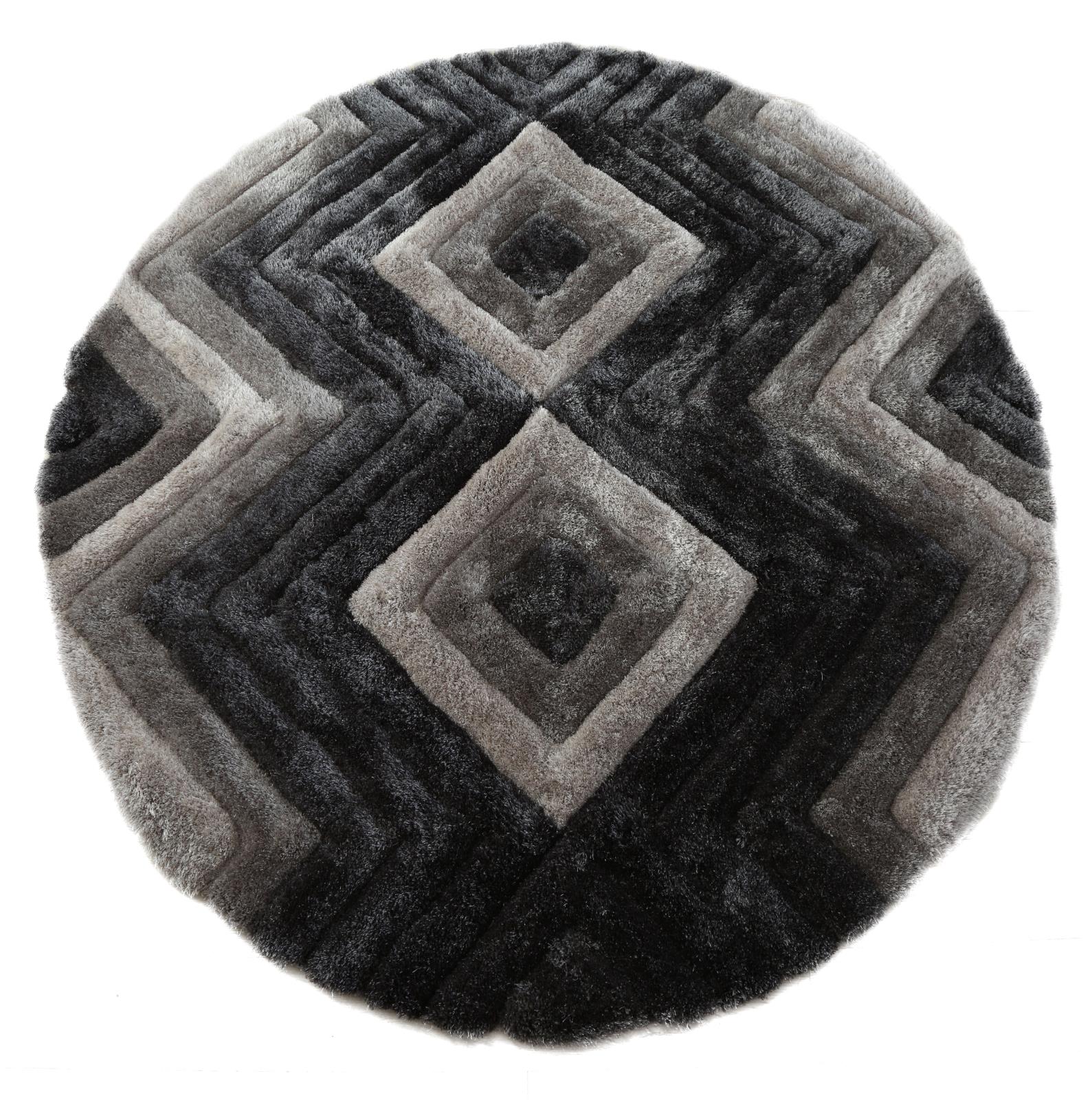 Mateos MS20 Gray Shag Rug — view 11