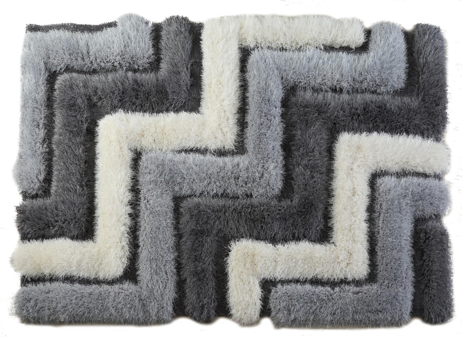 Mda 02 Charcoal Gray Shag Rug