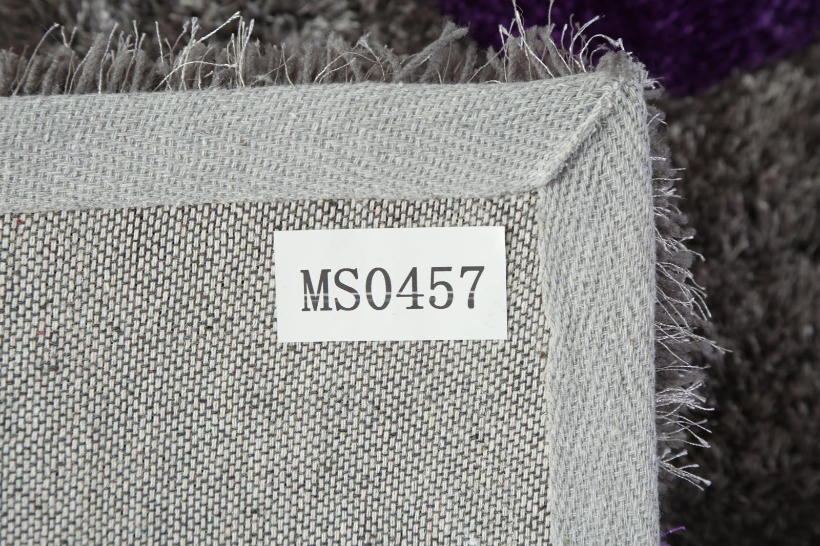 Mateos MS04 Purple Shag Rug — view 2