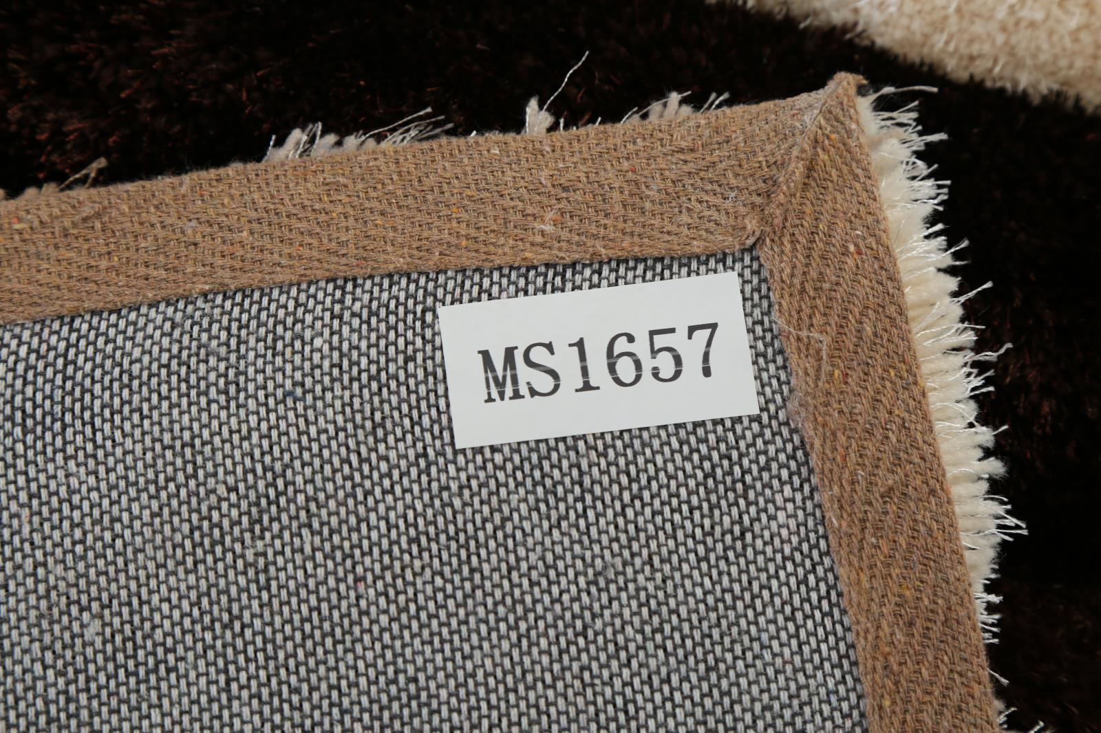 Mateos MS16 Brown Shag Rug — view 2