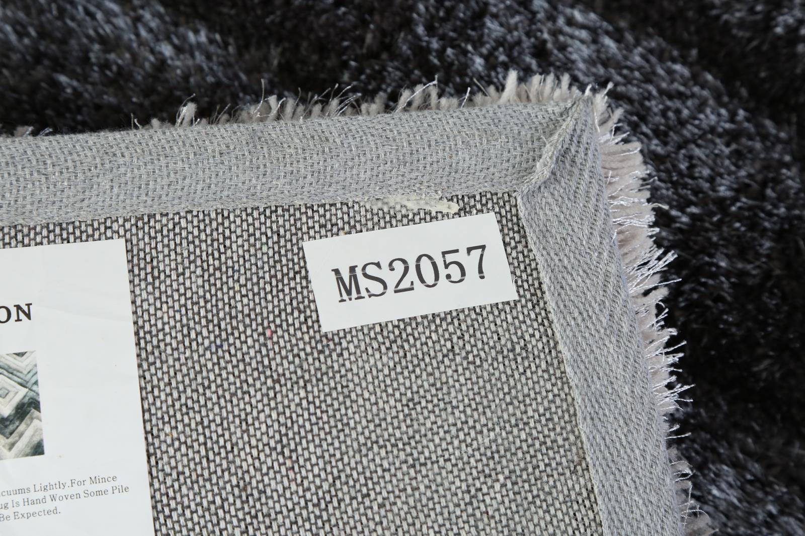 Mateos MS20 Gray Shag Rug — view 2