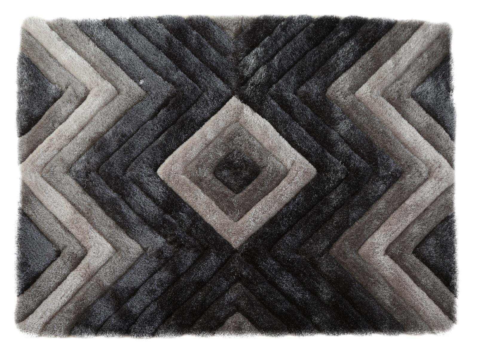 Mateos MS20 Gray Shag Rug — view 6