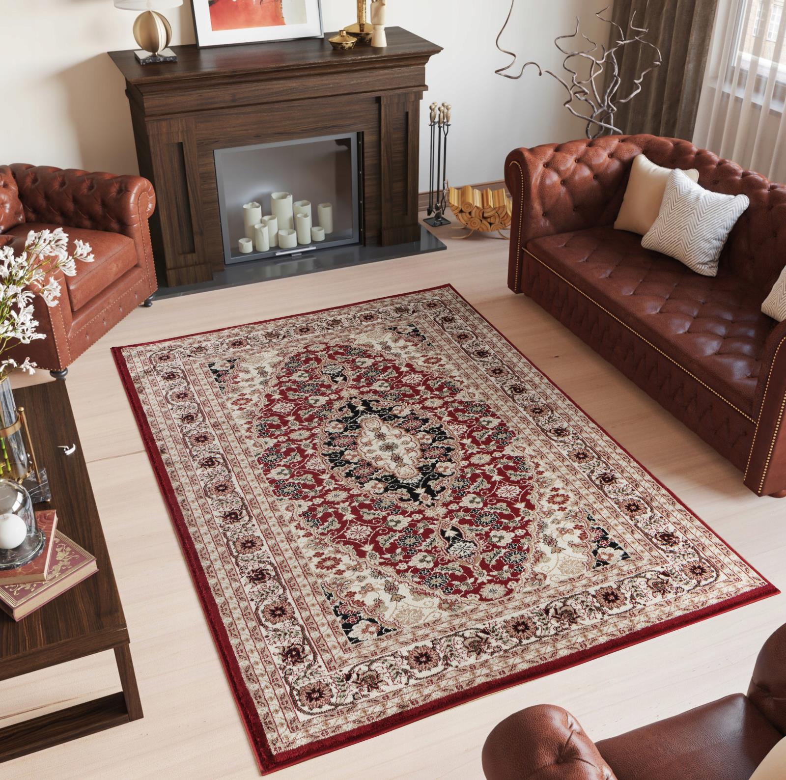 Hollywood HY17 Red Area Rug — view 5