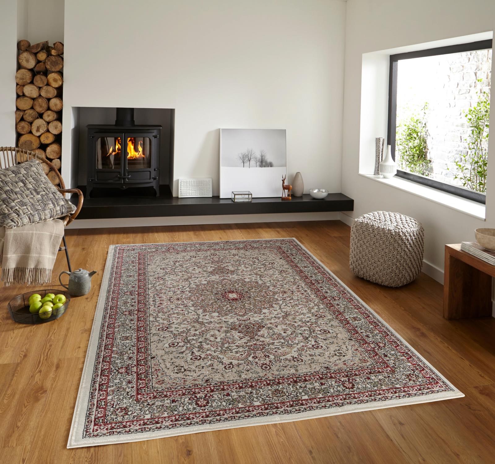 Hollywood HY24 Cream Area Rug — view 4