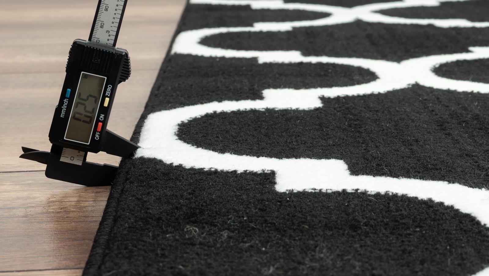 Samos SM14 Black Area Rug — view 3