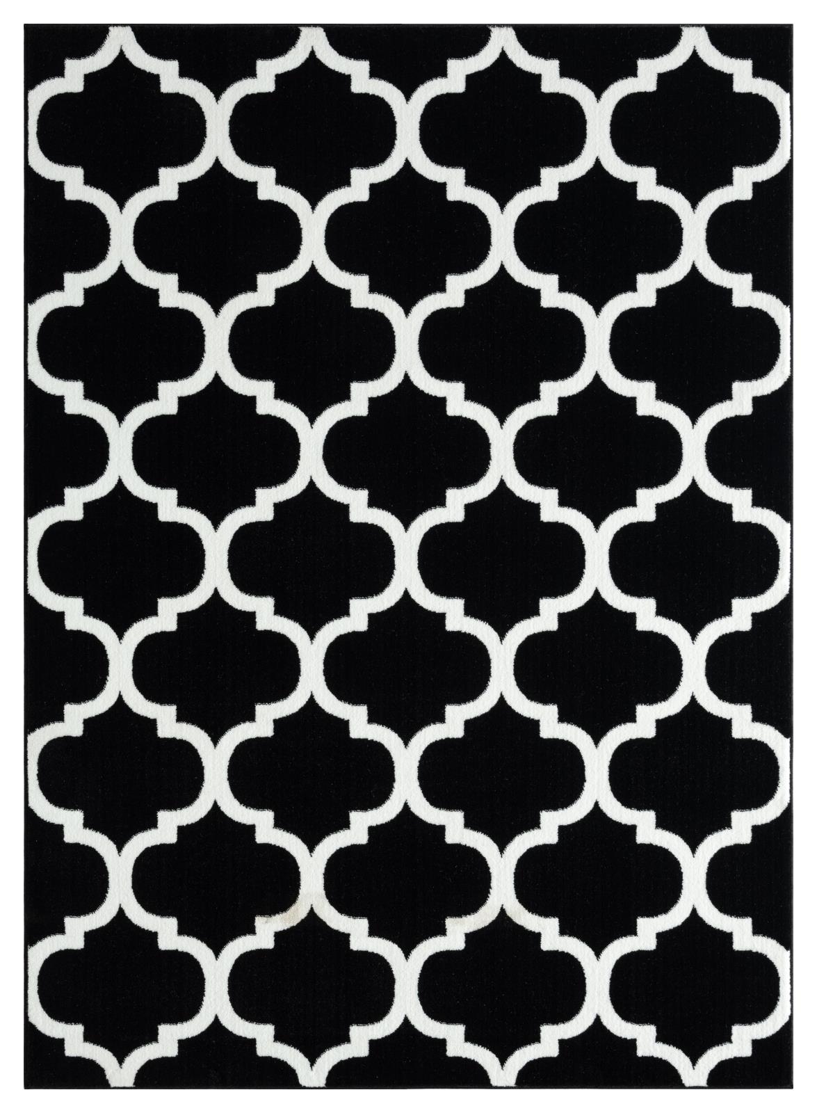 Samos SM14 Black Area Rug