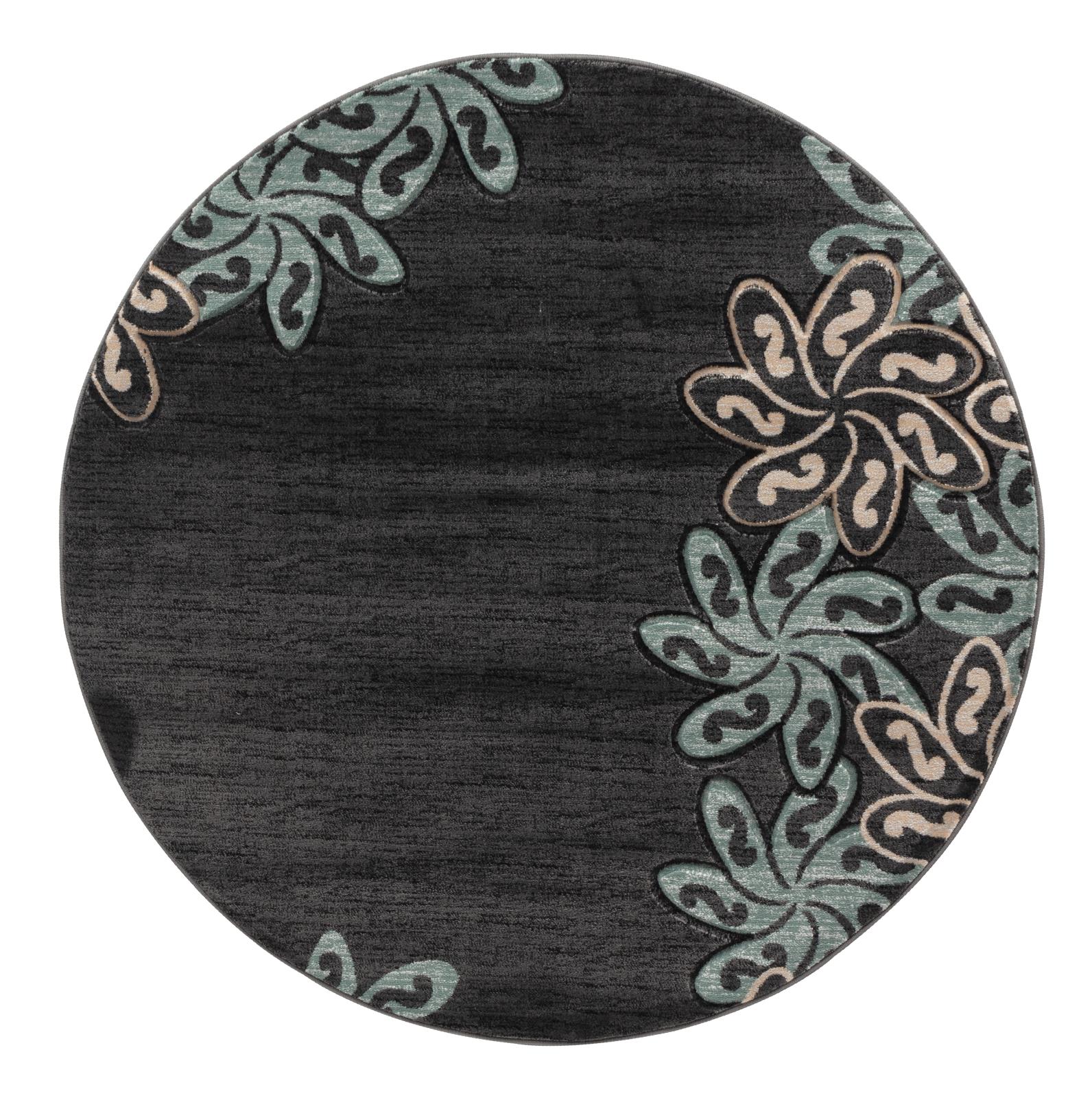 Glamour GM15 Black Area Rug — view 6