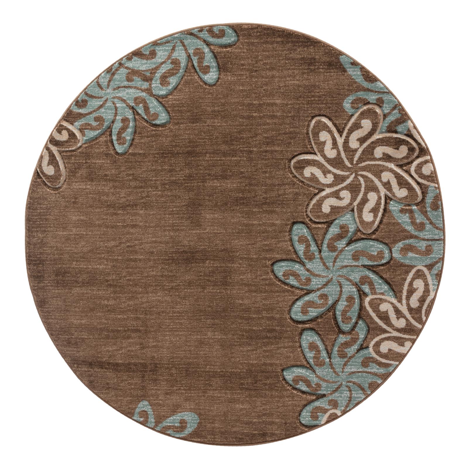 Glamour GM24 Brown Area Rug