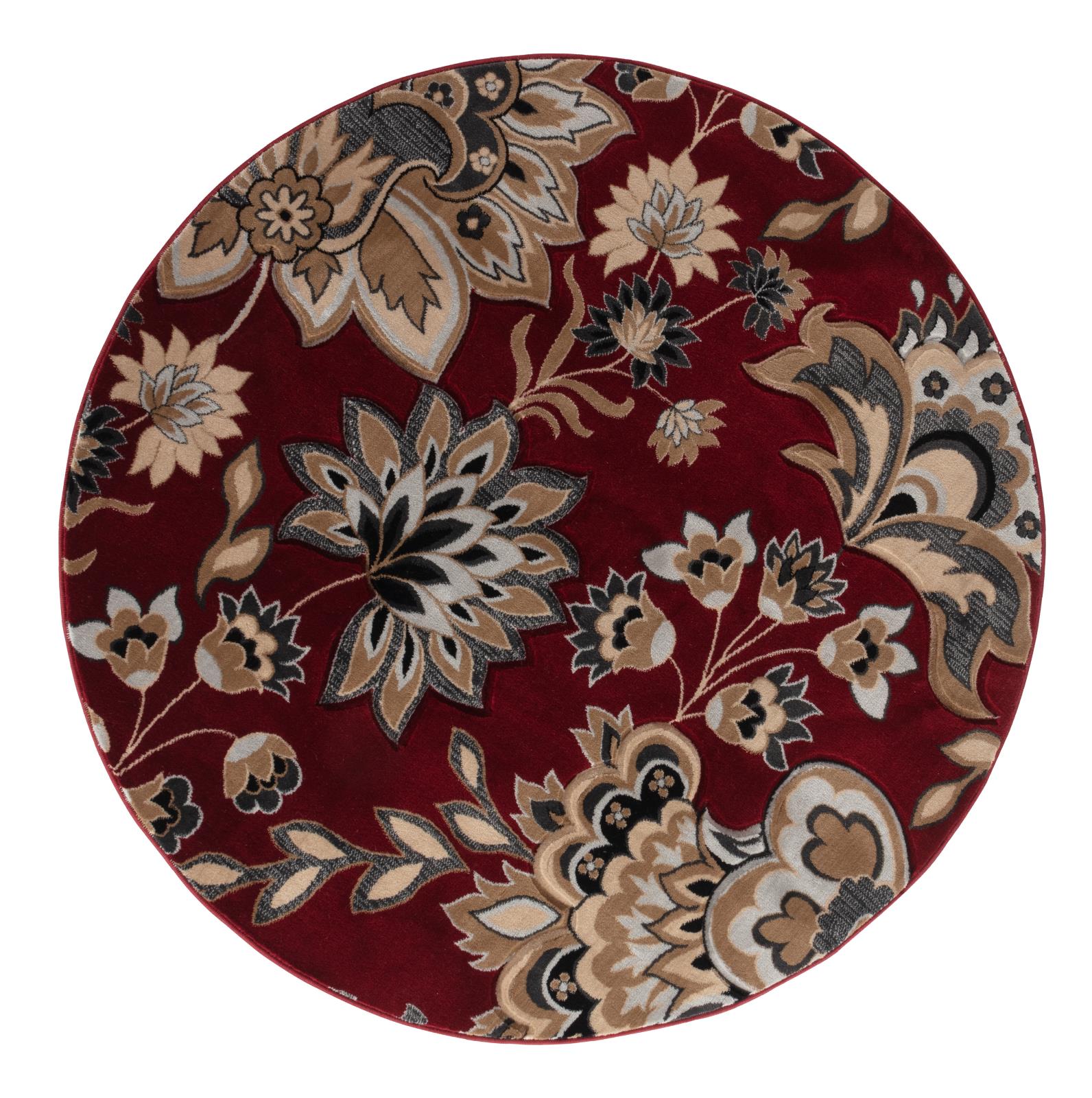Glamour GM55 Red Area Rug — view 5