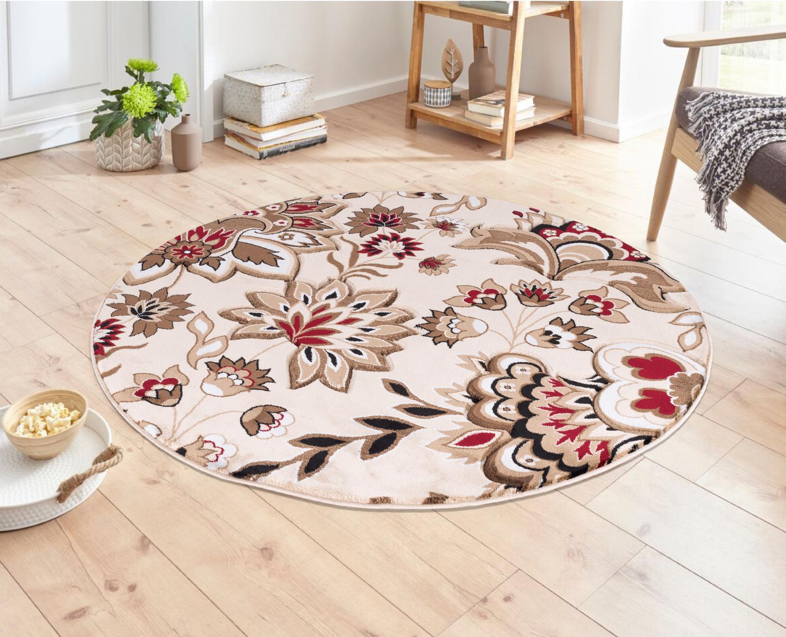 Glamour GM57 Cream Area Rug — view 4