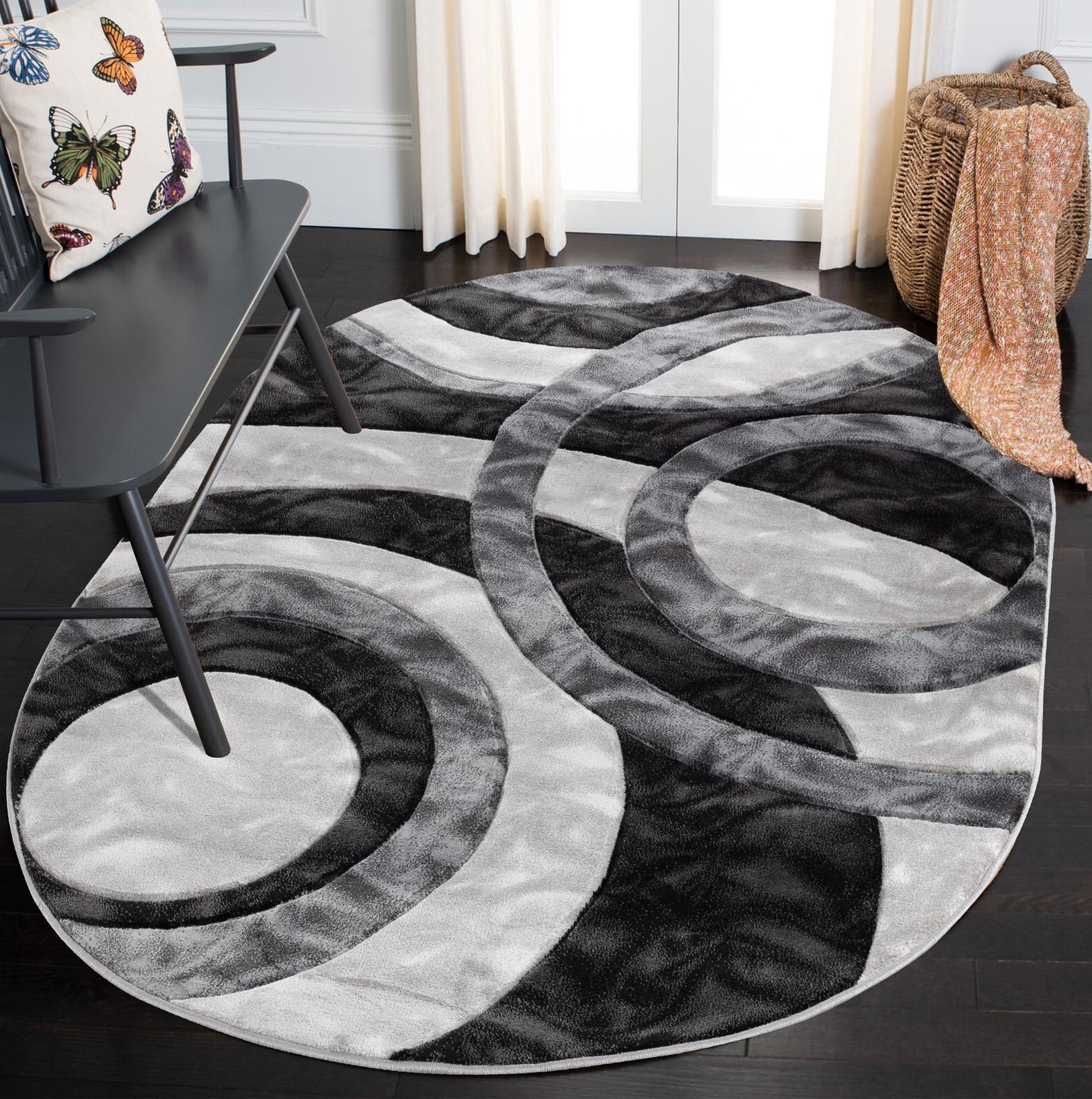 Orelsi OR44 Gray Area Rug — view 5