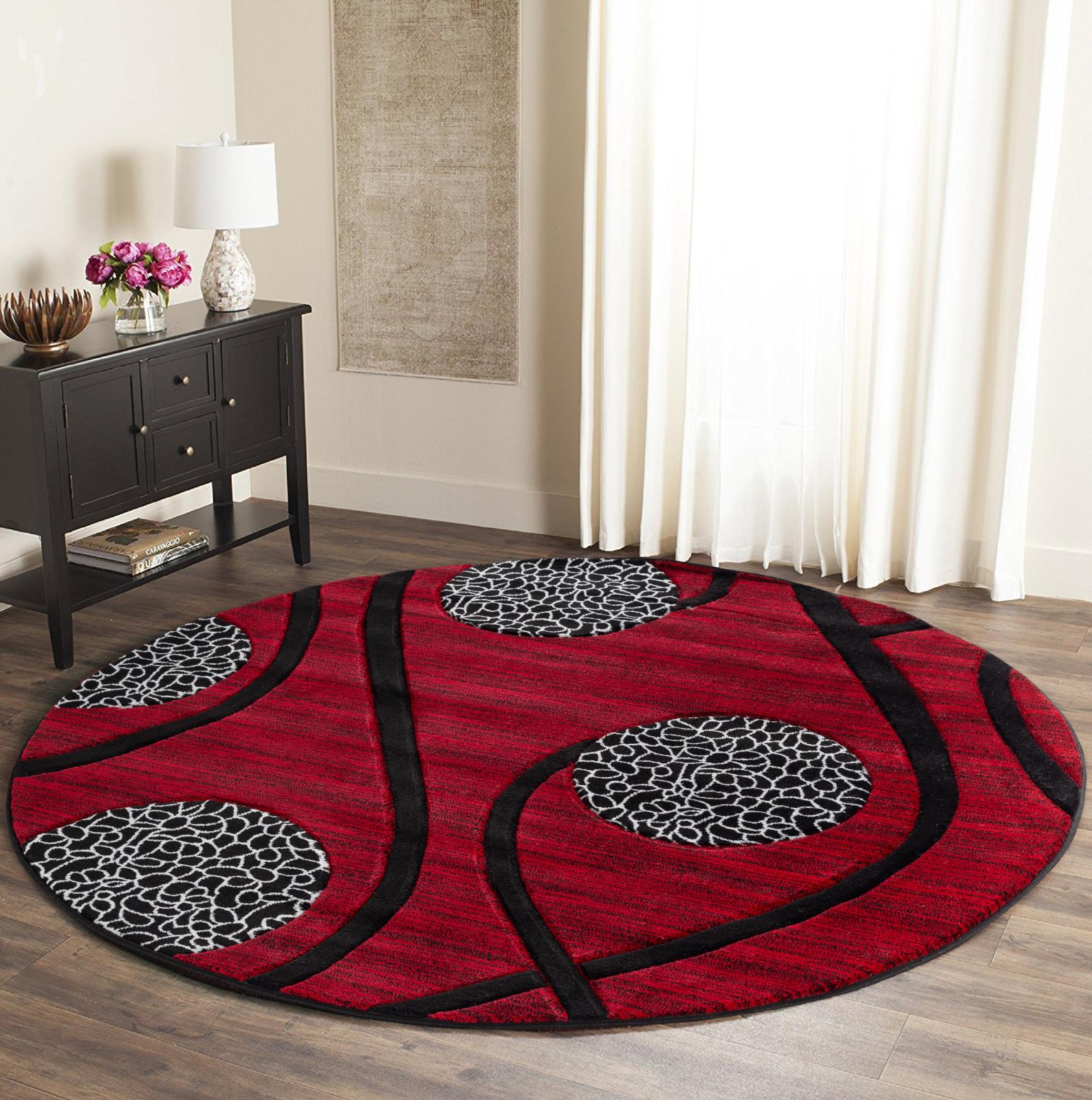 Orelsi OR31 Red Area Rug — view 4