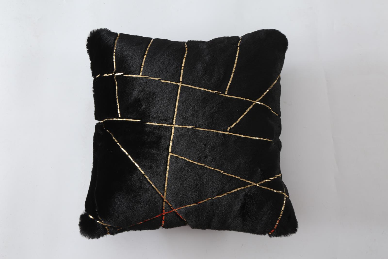 Emma EMP02 Black Accent Pillow — view 2